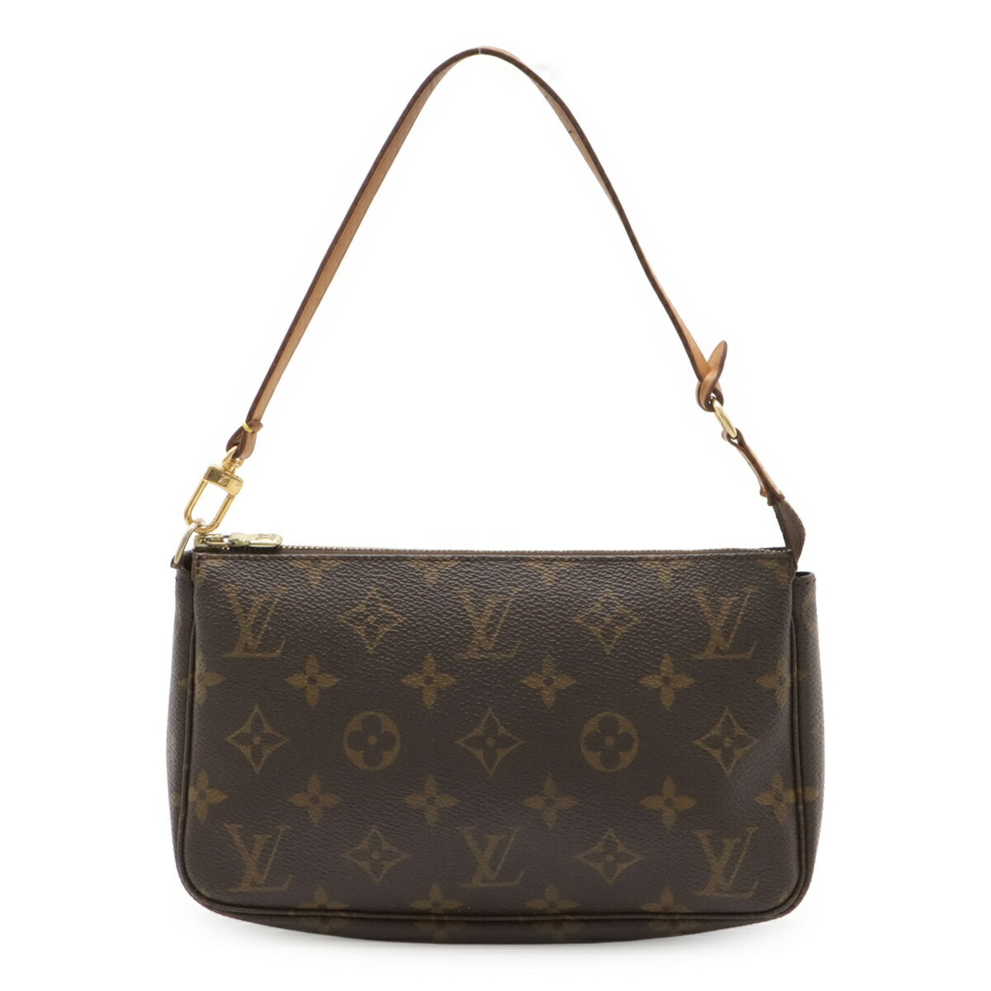 Louis Vuitton Monogram Brown Monogram Handbag Pochette (Pre-Owned)