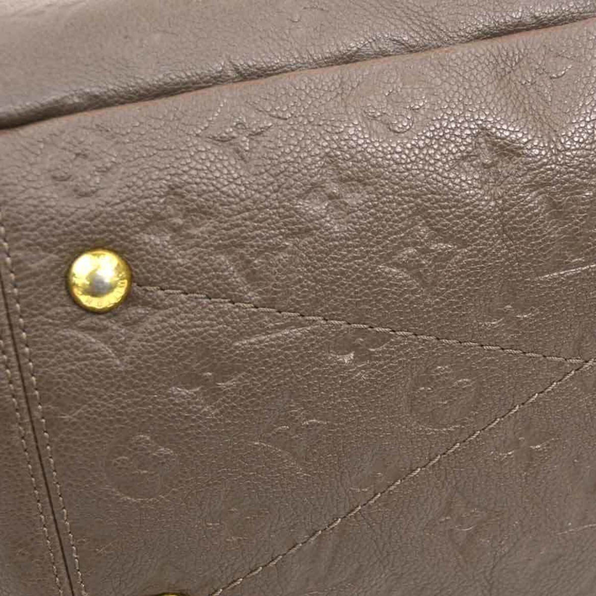 Louis Vuitton Brown Monogram Empreinte Shoulder Bag (Pre-Owned)