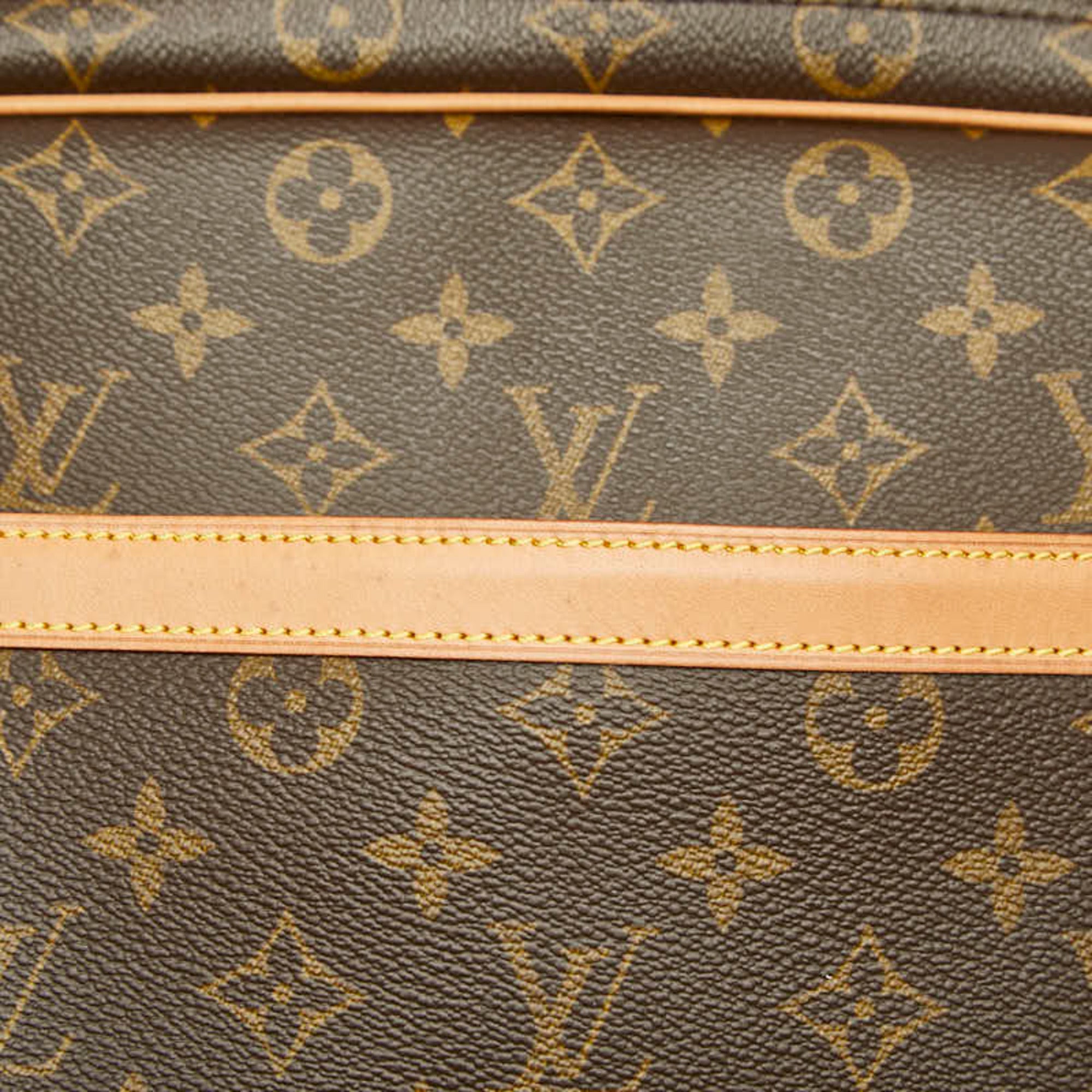 Louis Vuitton Brown Pvc Leather Shoulder Bag (Pre-Owned)