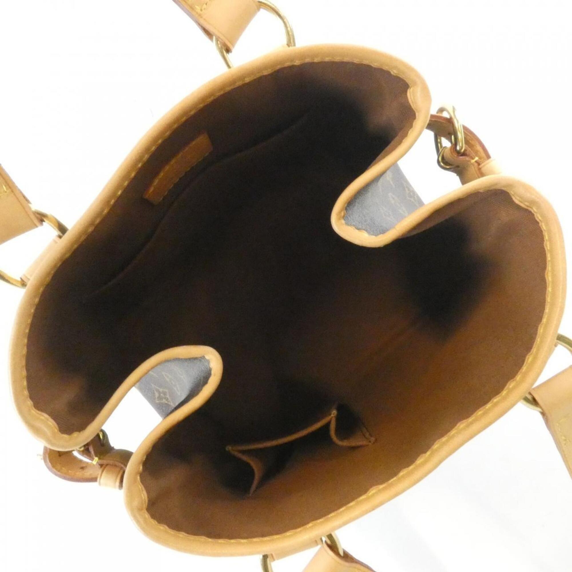 Louis Vuitton Brown Coated Canvas Handbag (Pre-Owned)
