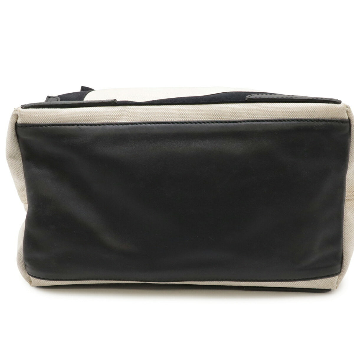 Balenciaga Black Canvas Handbag Pouch Tote Bag (Pre-Owned)