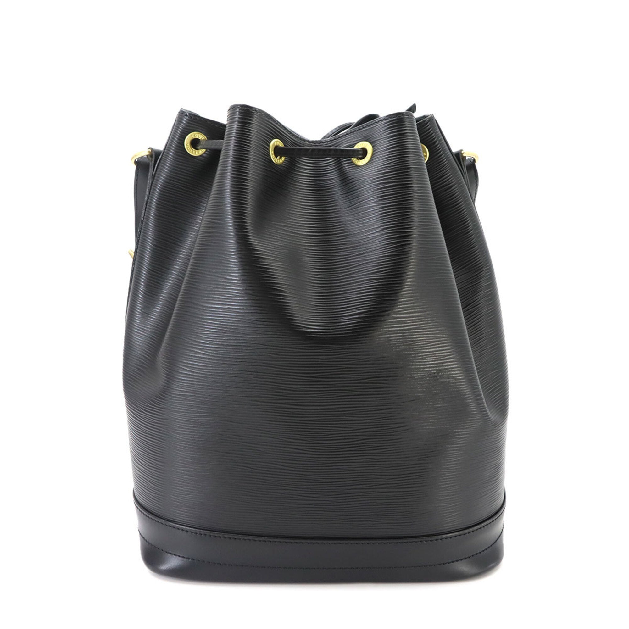 Louis Vuitton Epi Noir Epi Leather Handbag Shoulder Bag (Pre-Owned)