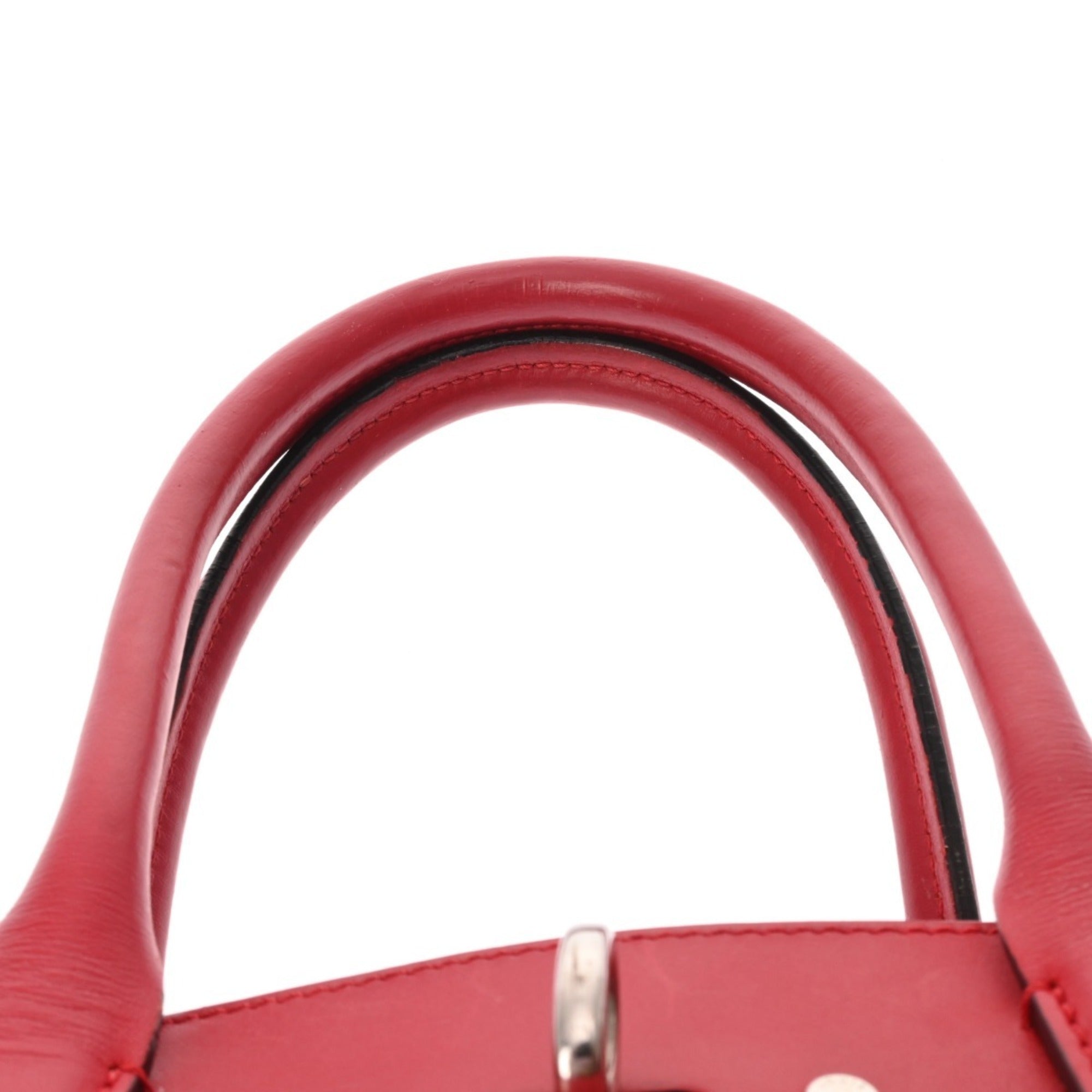 Louis Vuitton Ruby Leather Handbag (Pre-Owned)
