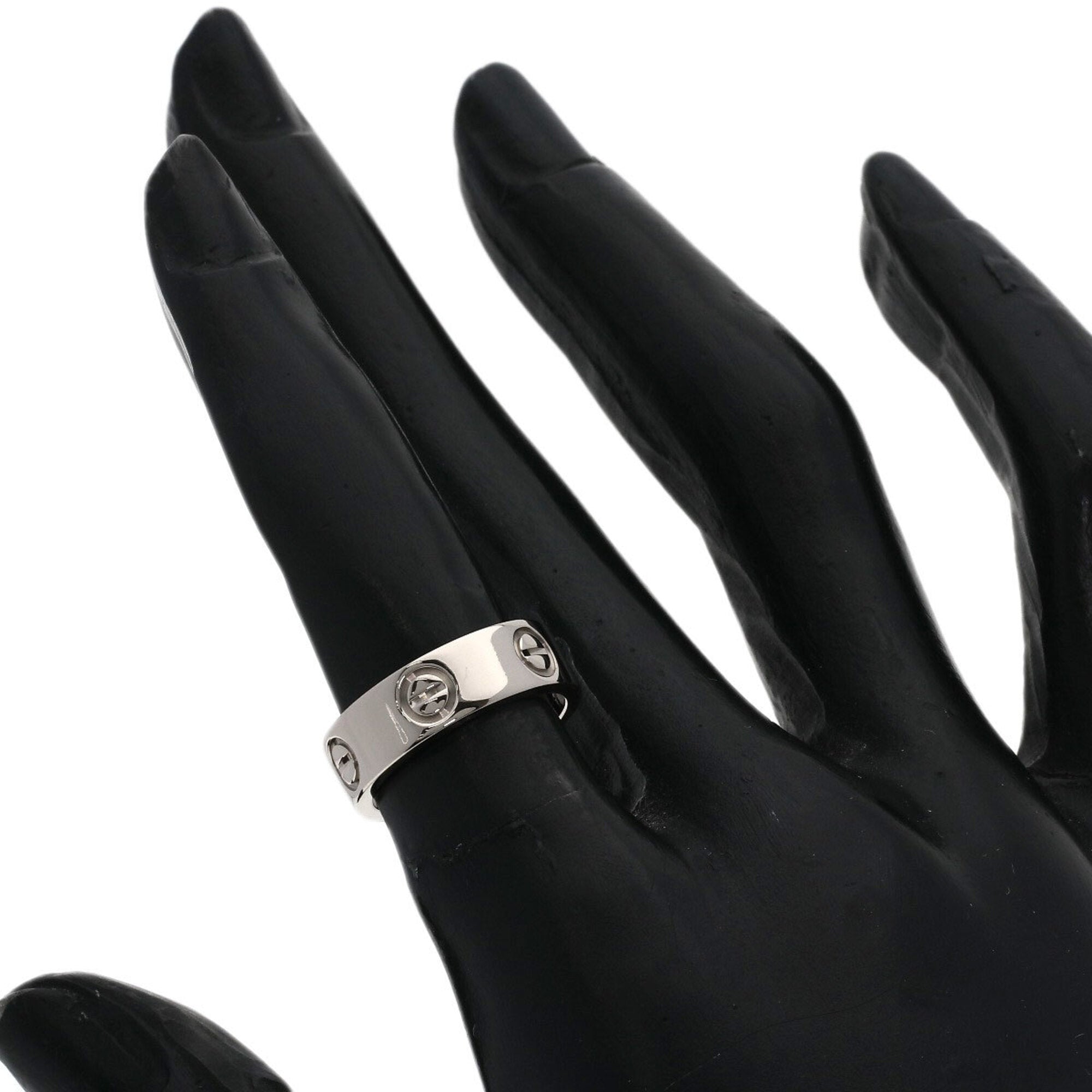 Cartier Love White Gold (18K) Band Ring (Pre-Owned)