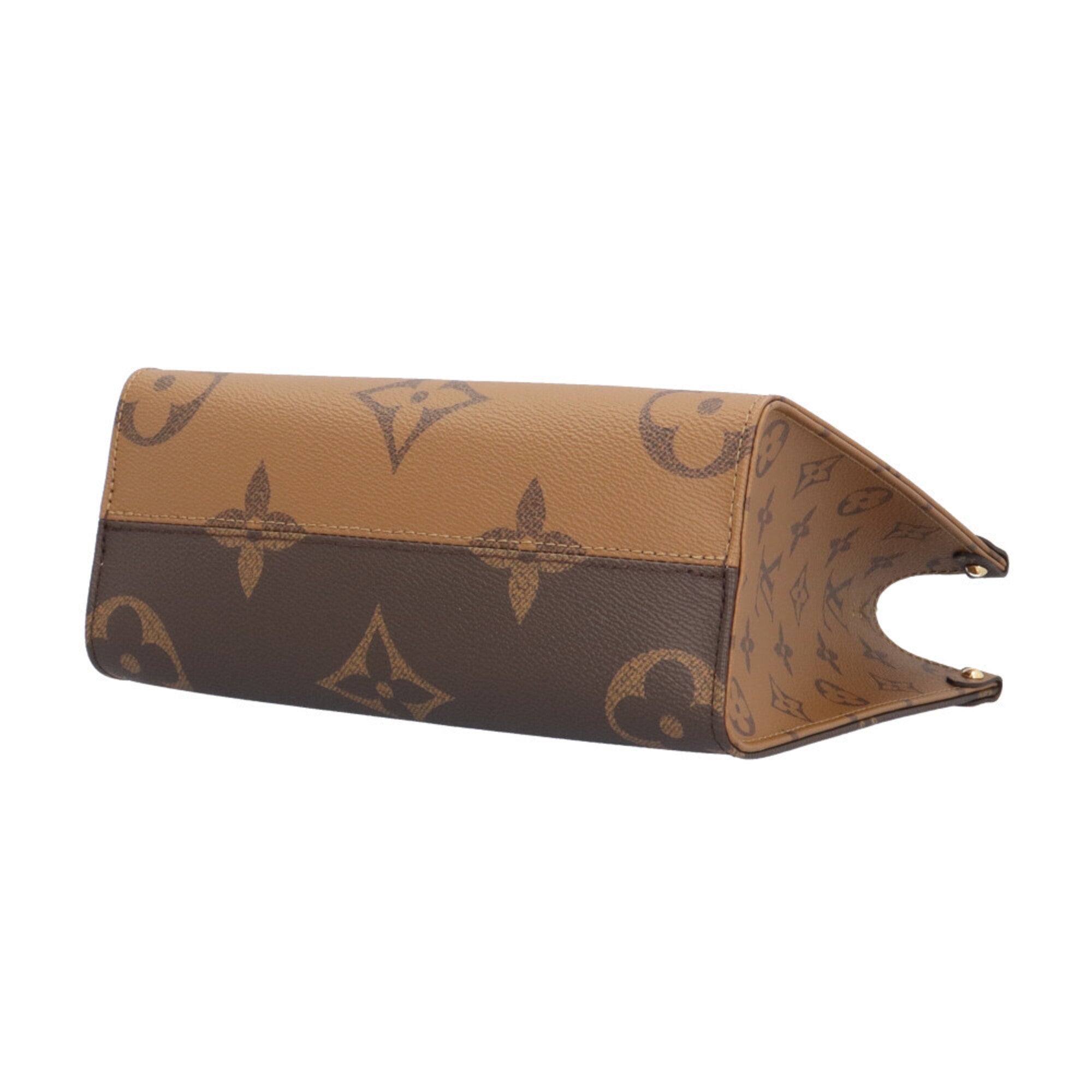 Louis Vuitton Monogram Brown Monogram Monogram Reverse Shoulder Bag (Pre-Owned)