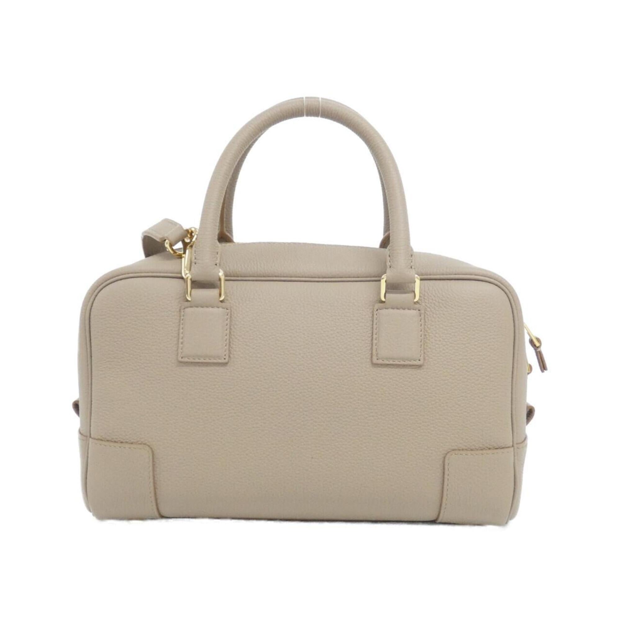 Loewe Sand Leather Handbag (Pre-Owned)