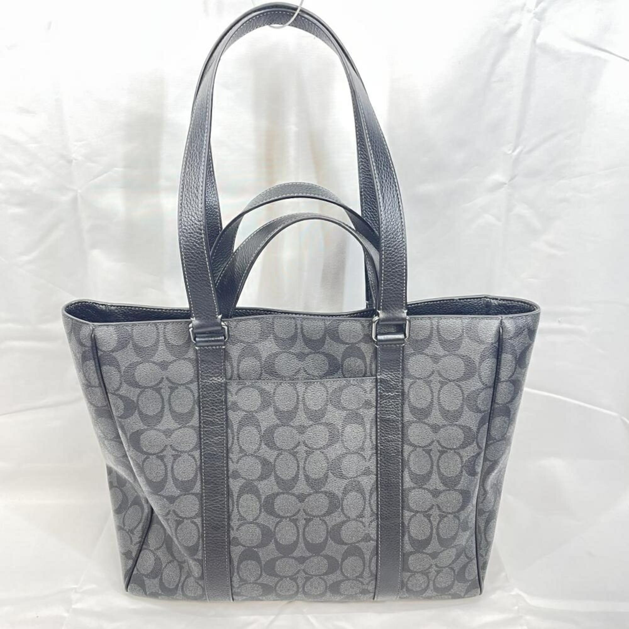 Coach Black Signature Line (Pre-Owned)