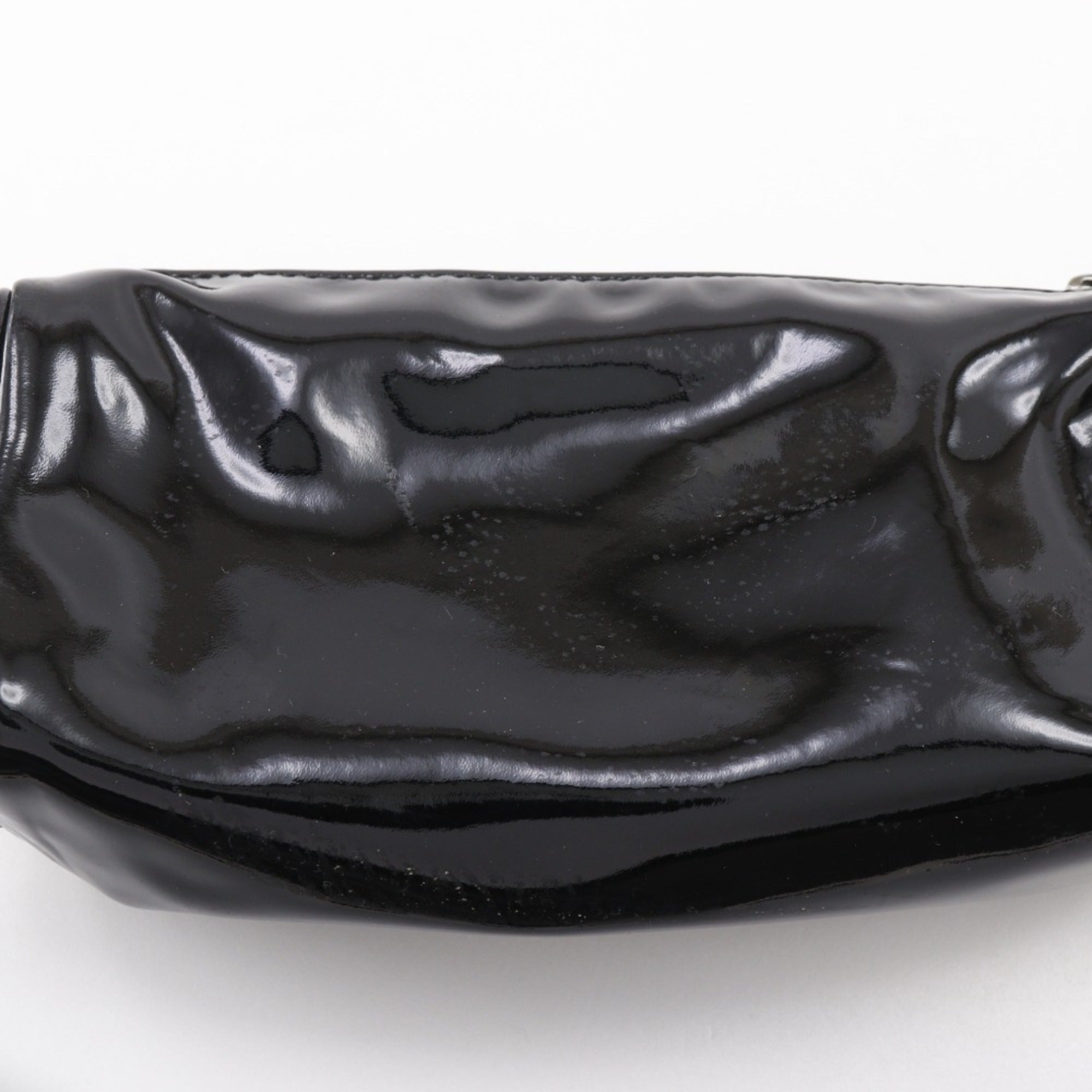 Chanel Black Leather Pouch (Pre-Owned)