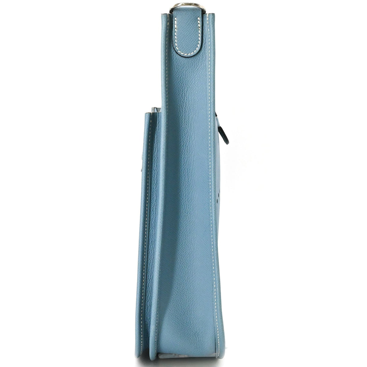 Hermes Blue Jean Epsom Leather Shoulder Bag (Pre-Owned)