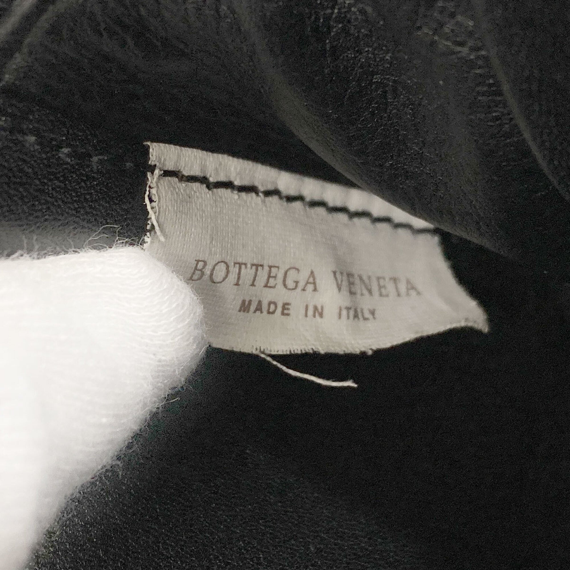 Bottega Veneta Black Leather Tote Bag (Pre-Owned)
