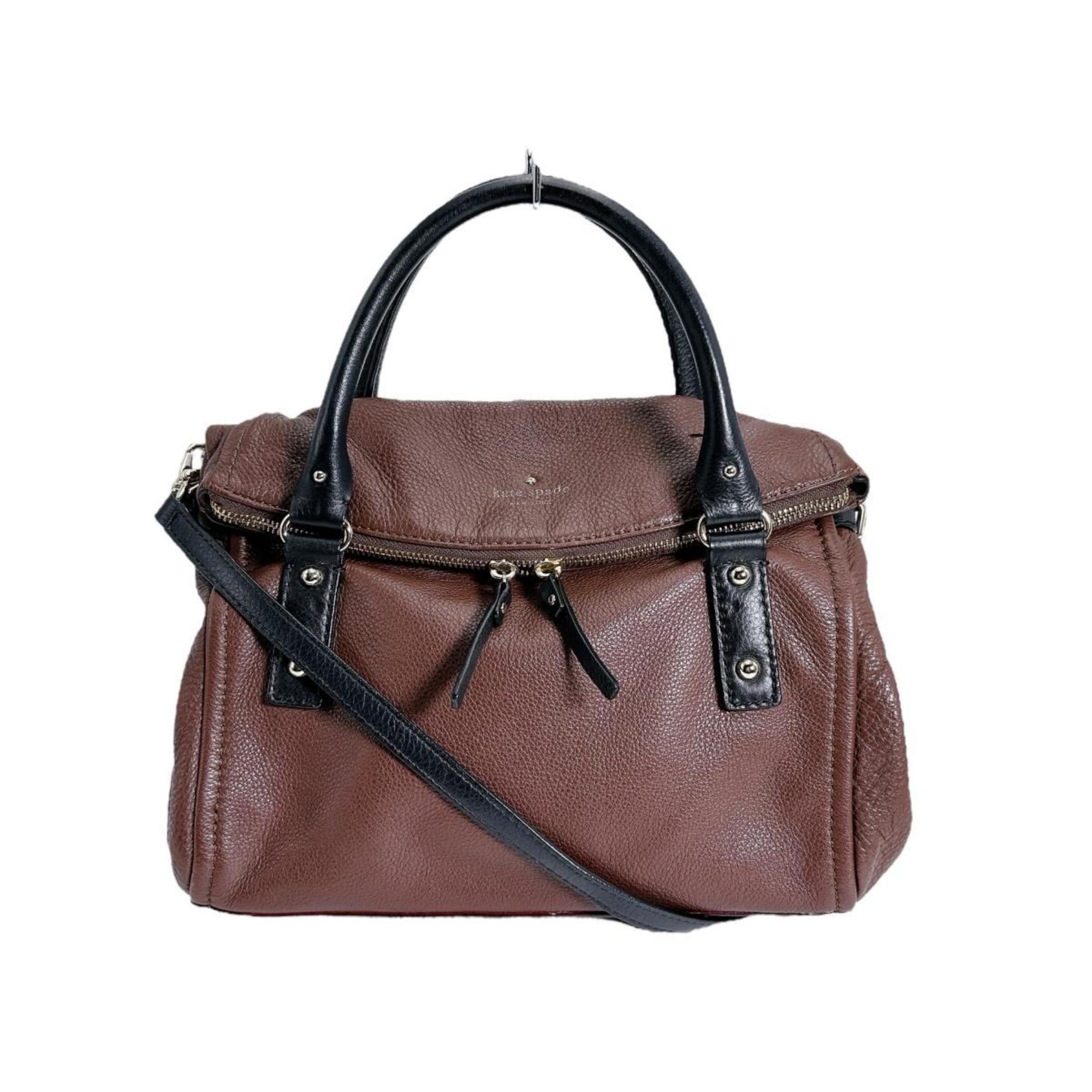 Kate Spade Brown Leather Handbag (Pre-Owned)