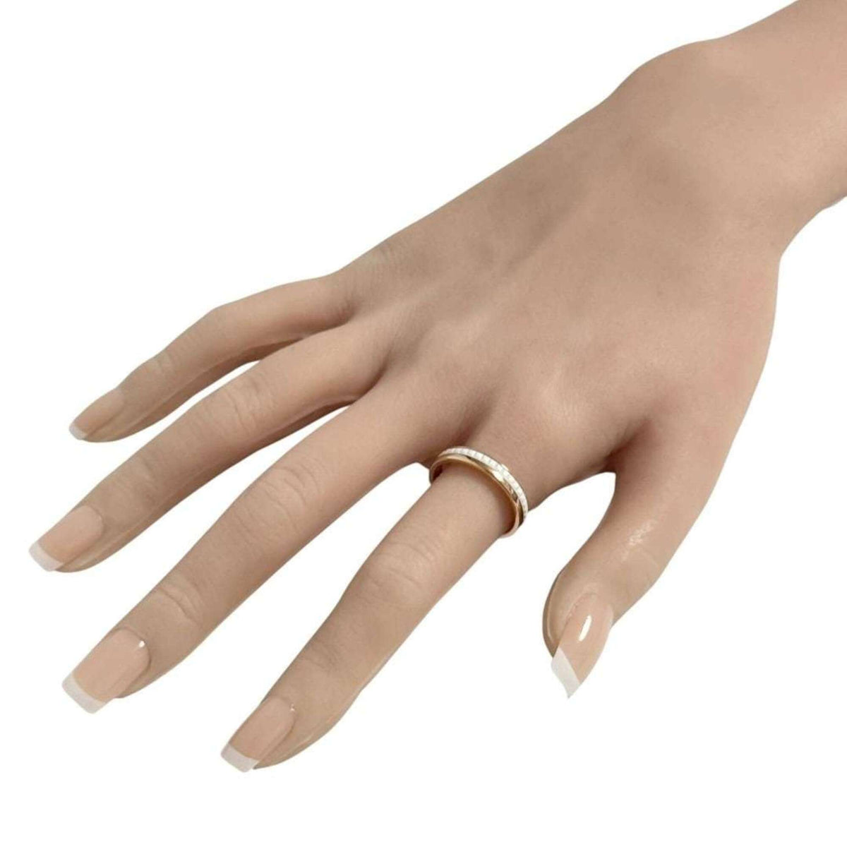 Boucheron Pink Gold (18K) Ceramic Band Ring (Pre-Owned)