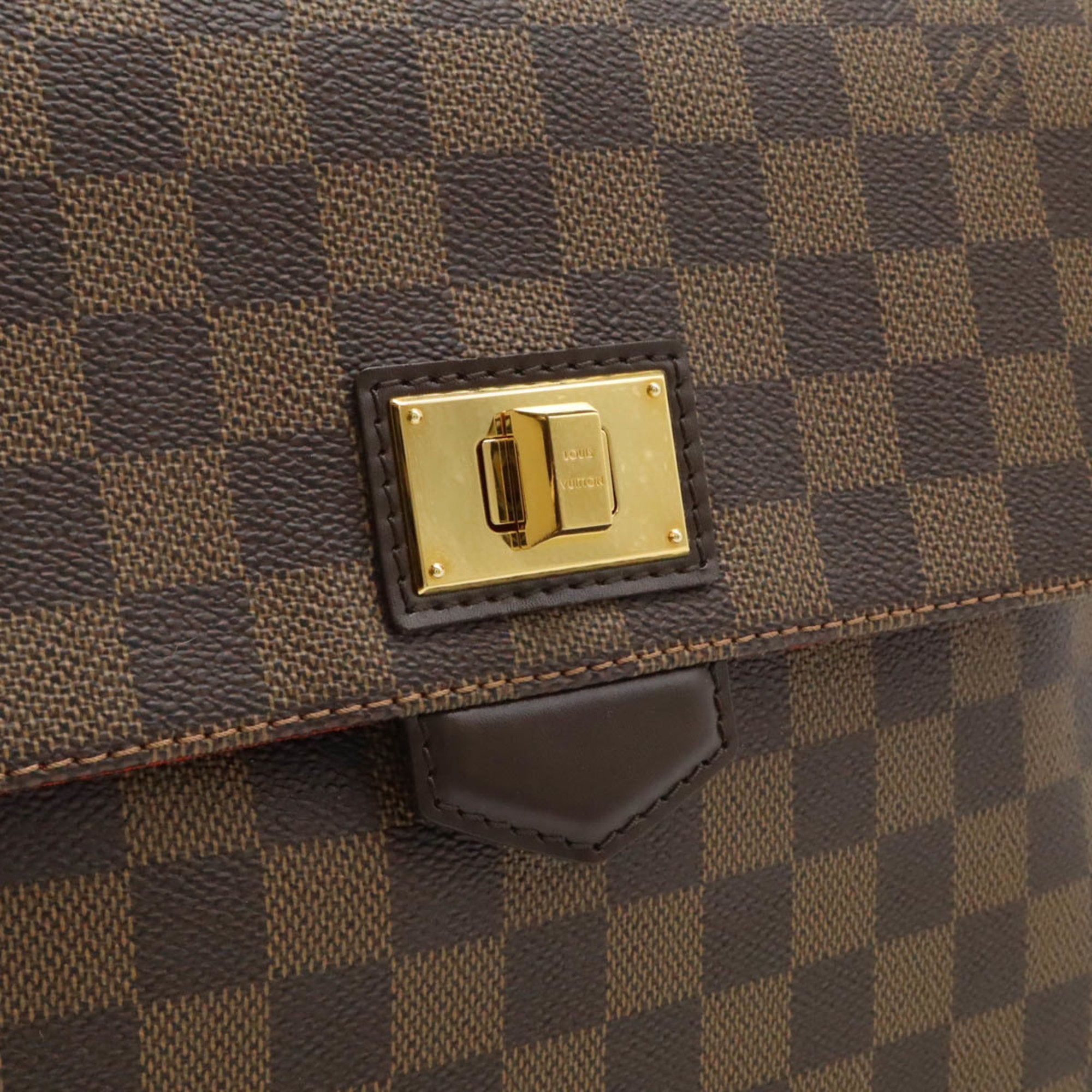Louis Vuitton Brown Pvc Shoulder Bag (Pre-Owned)