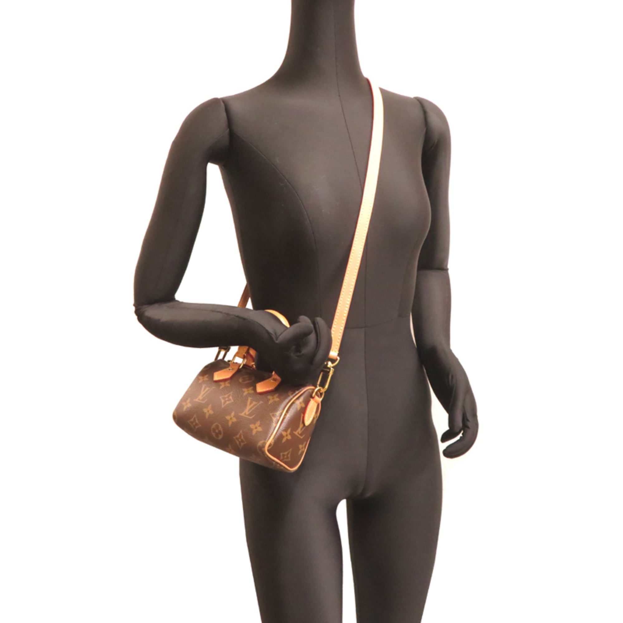 Louis Vuitton Brown Monogram Shoulder Bag (Pre-Owned)