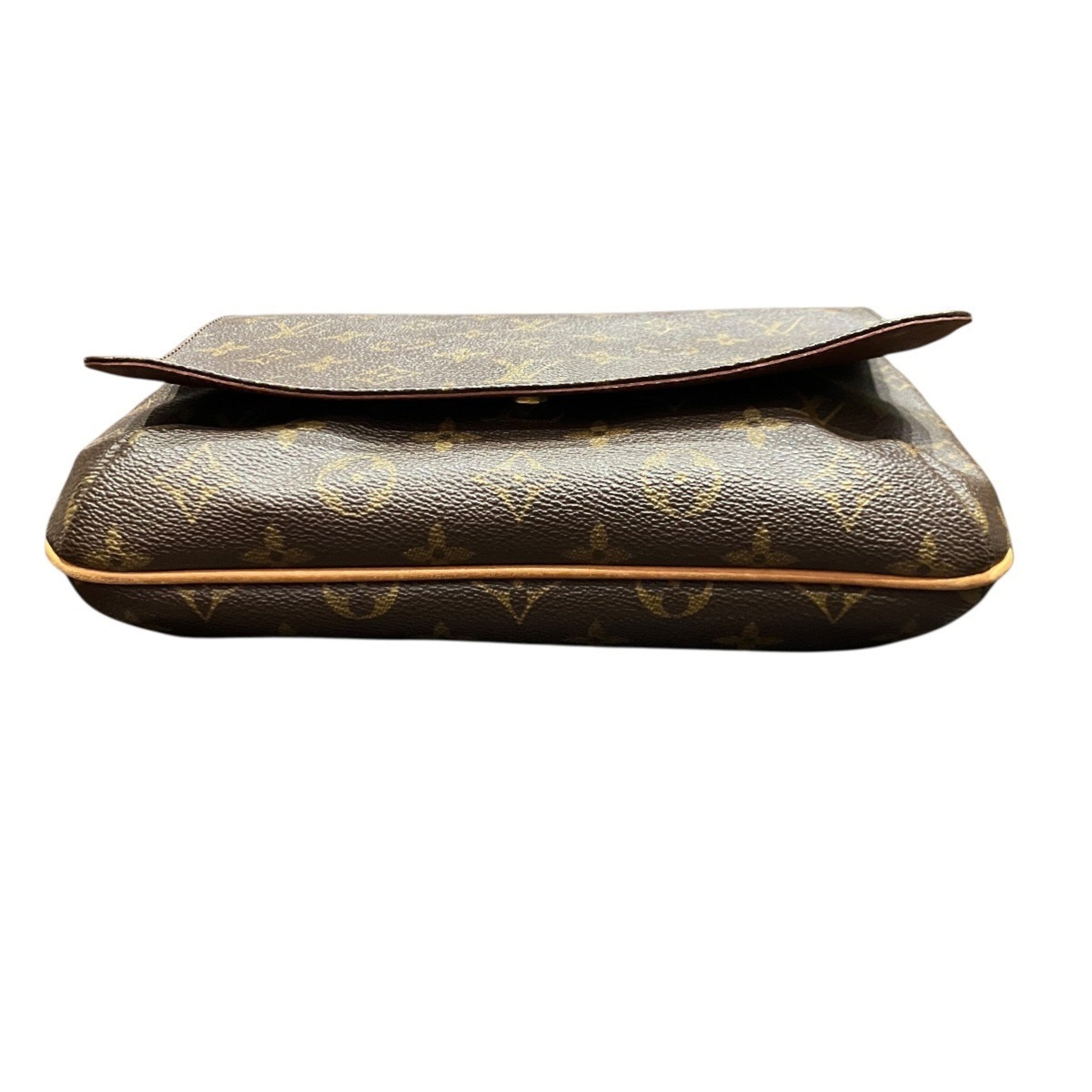Louis Vuitton Brown Galle Monogram Monogram Shoulder Bag (Pre-Owned)