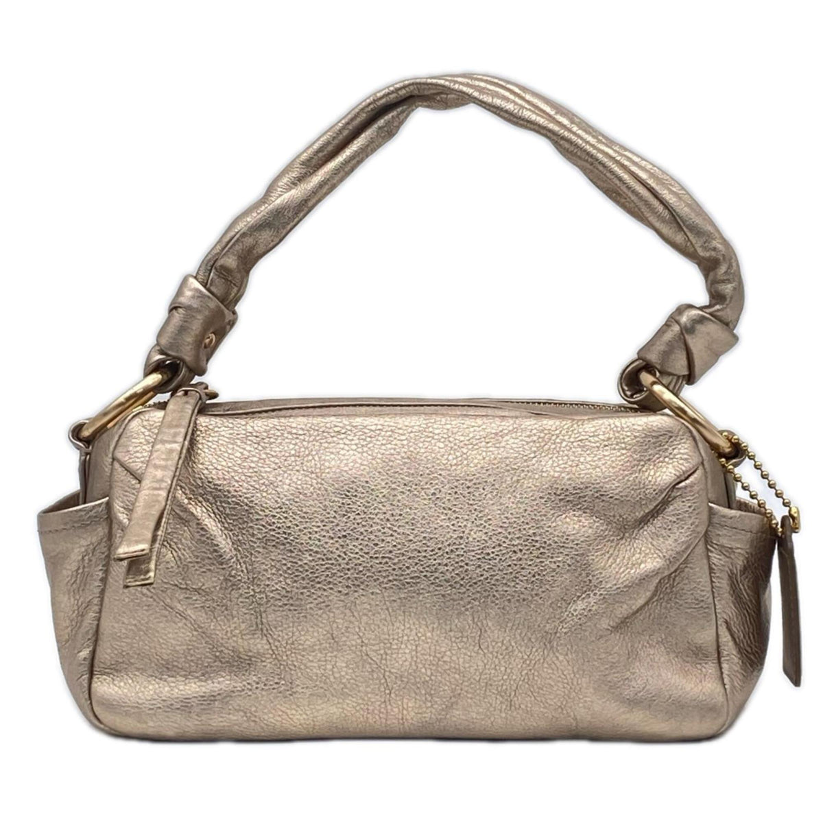 Coach Pink Gold Handbag (Pre-Owned)
