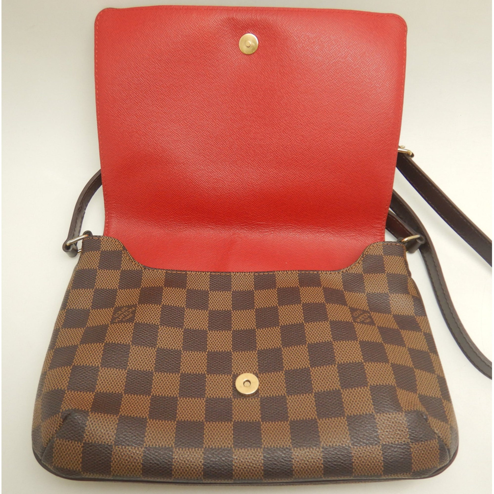 Louis Vuitton Damier Ebene Damier Canvas Shoulder Bag (Pre-Owned)