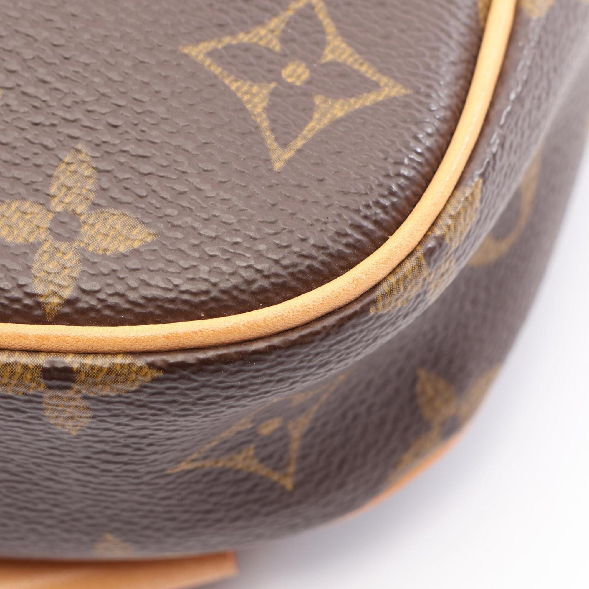 Louis Vuitton Brown Monogram Coated Canvas Fanny Pack Handbag (Pre-Owned)