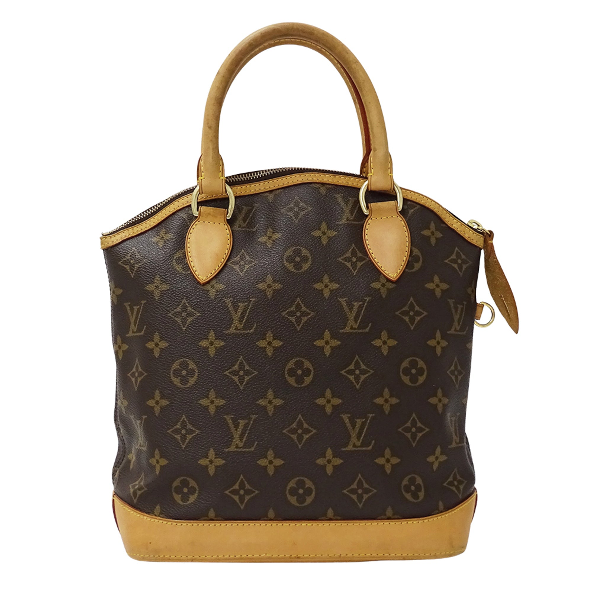 Louis Vuitton Brown Monogram Canvas Handbag (Pre-Owned)