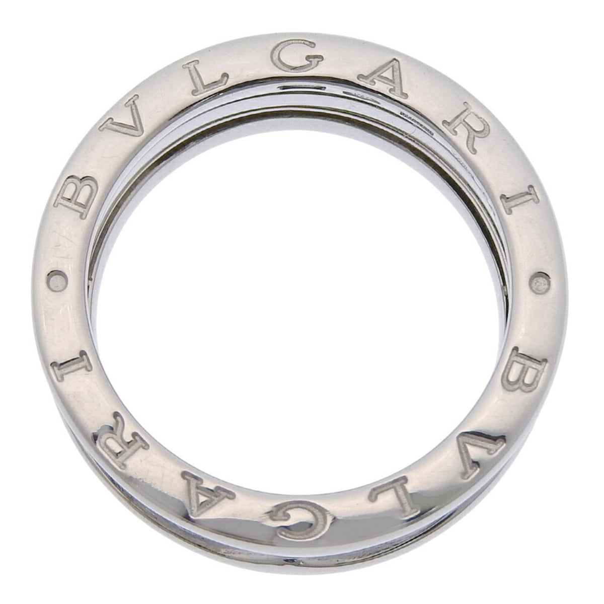 Bvlgari White Gold White Gold (18K) Band Ring (Pre-Owned)
