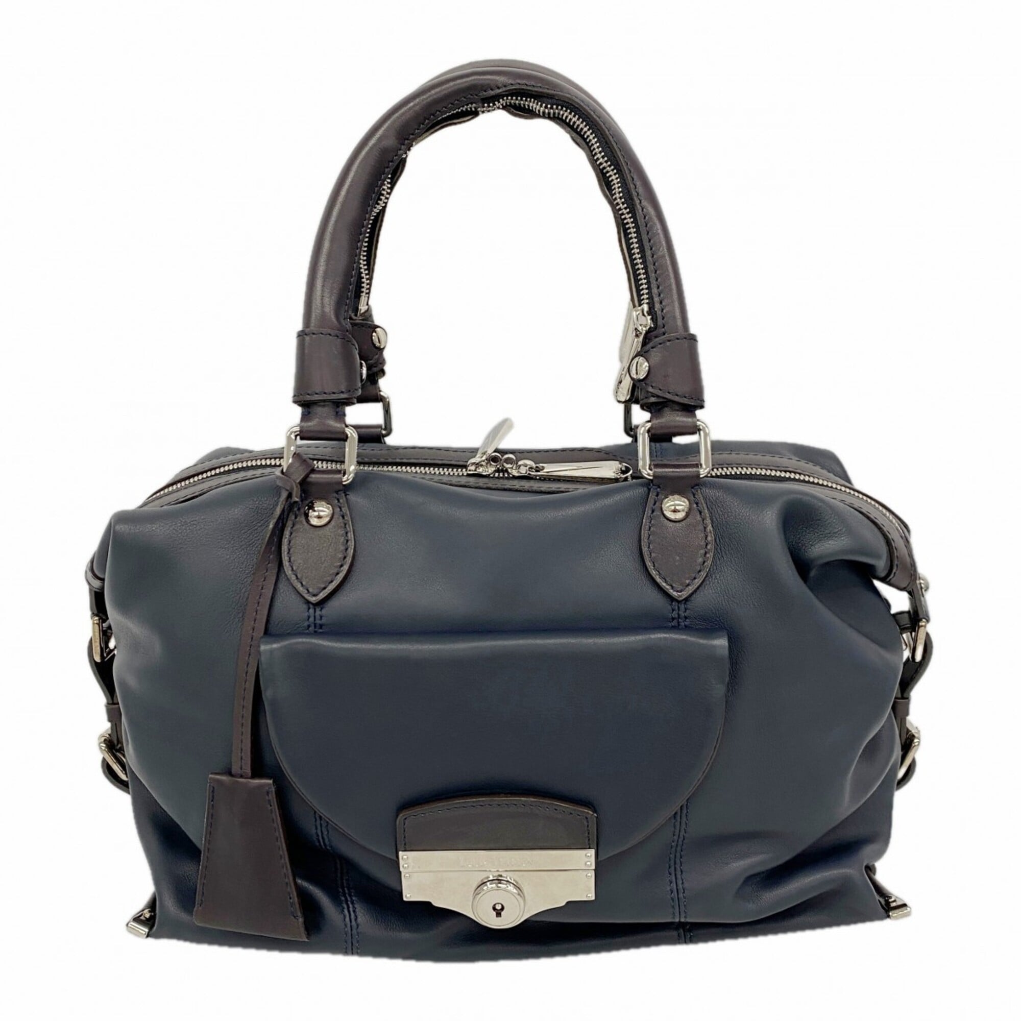 Louis Vuitton Navy Boston Bag (Pre-Owned)
