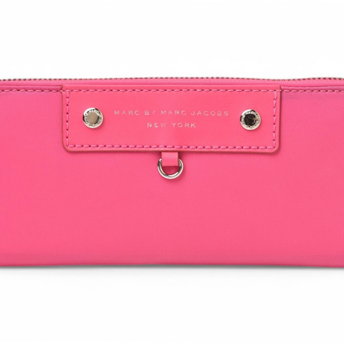 Marc By Marc Jacobs Pink Nylon Long Wallet (Bi-Fold) (Pre-Owned)
