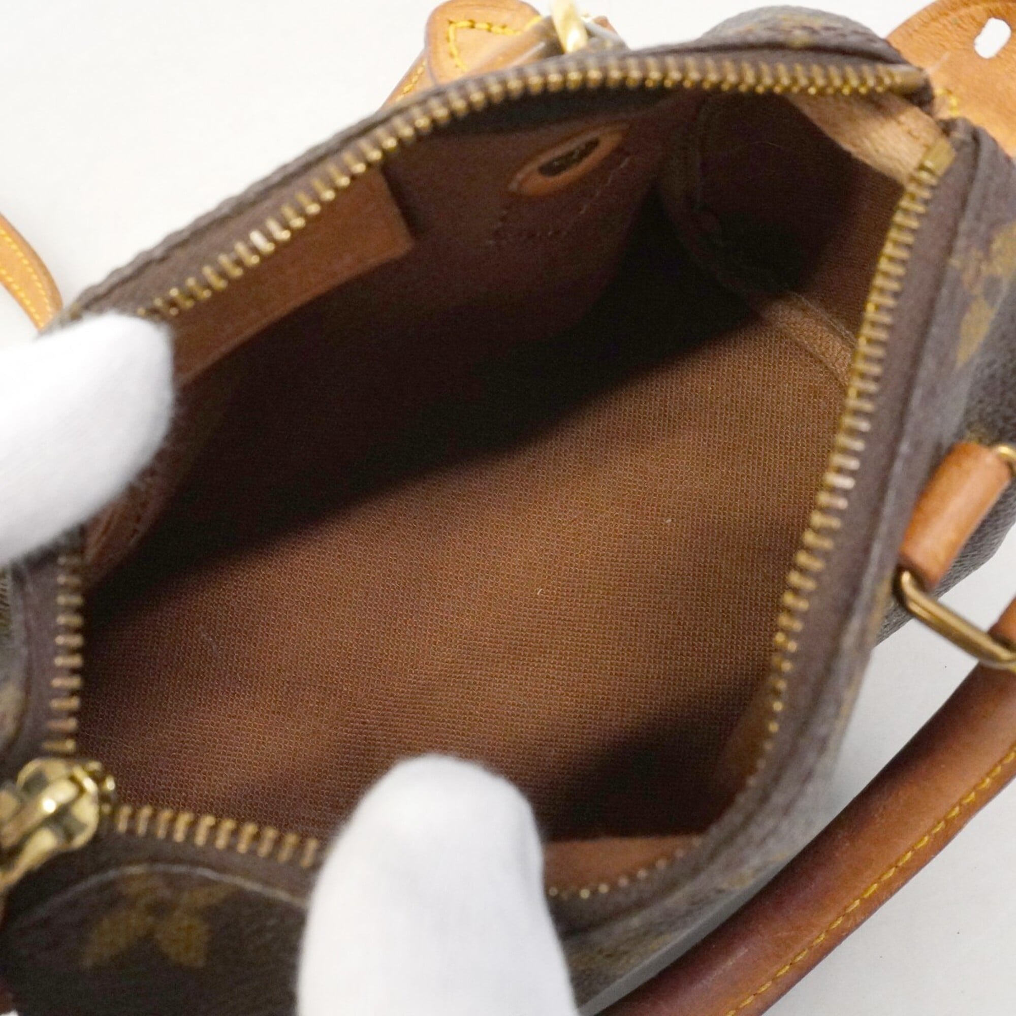 Louis Vuitton Brown Handbag (Pre-Owned)