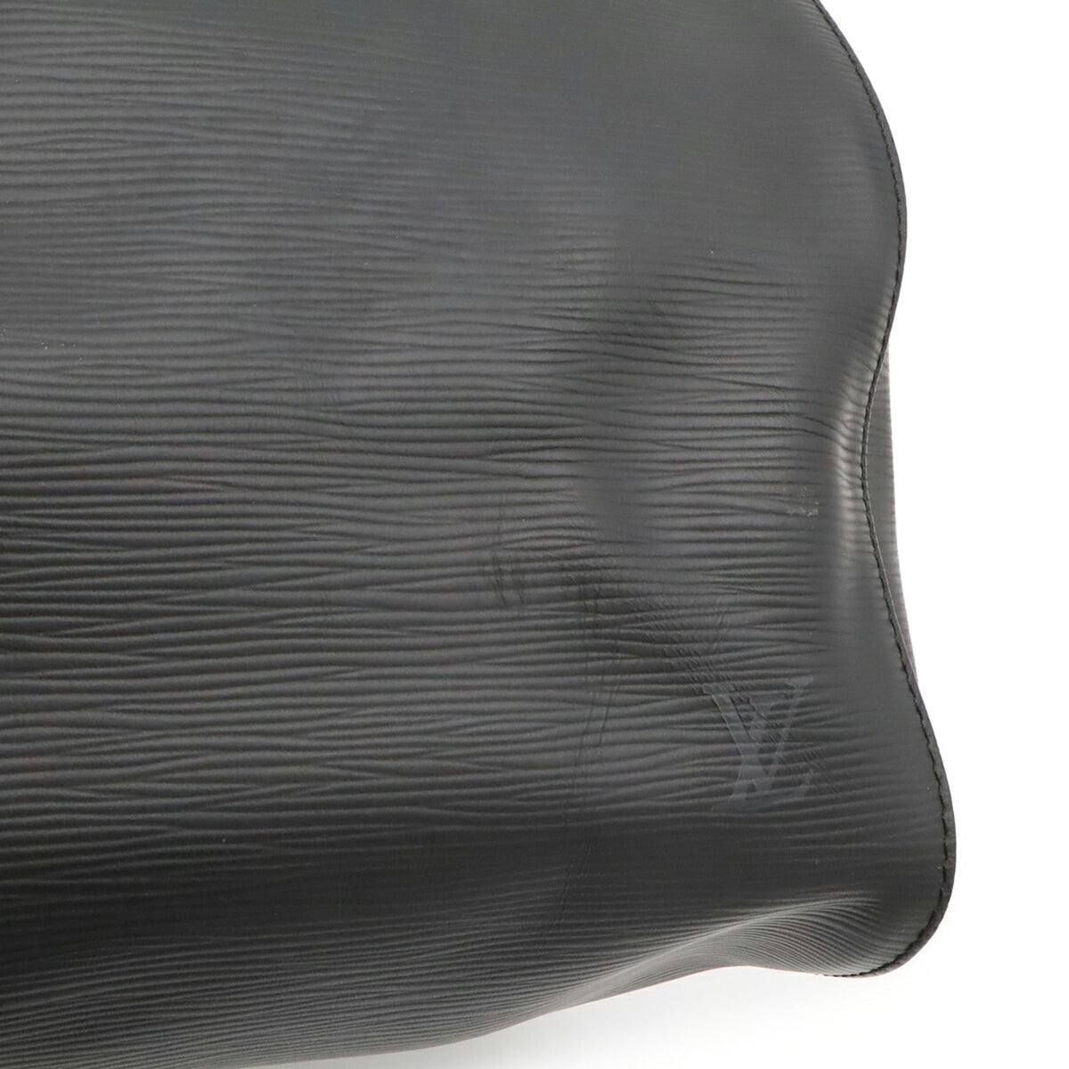 Louis Vuitton Epi Black Noir Epi Leather Boston Bag Handbag (Pre-Owned)