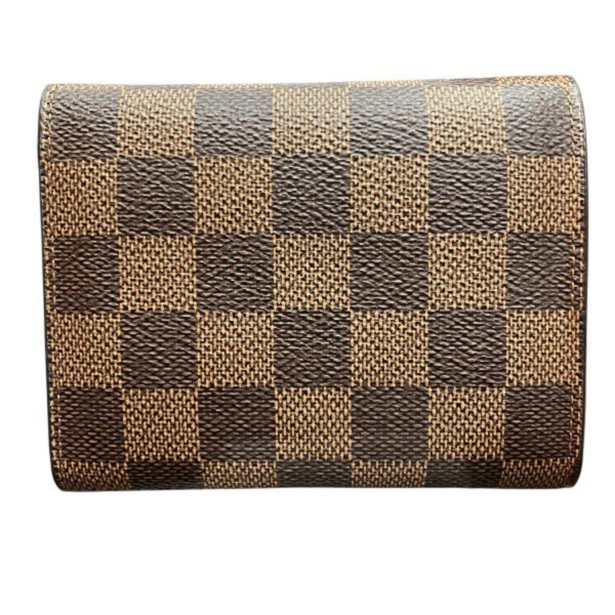 Louis Vuitton Brown Red Color Coin Purse/Coin Case (Pre-Owned)