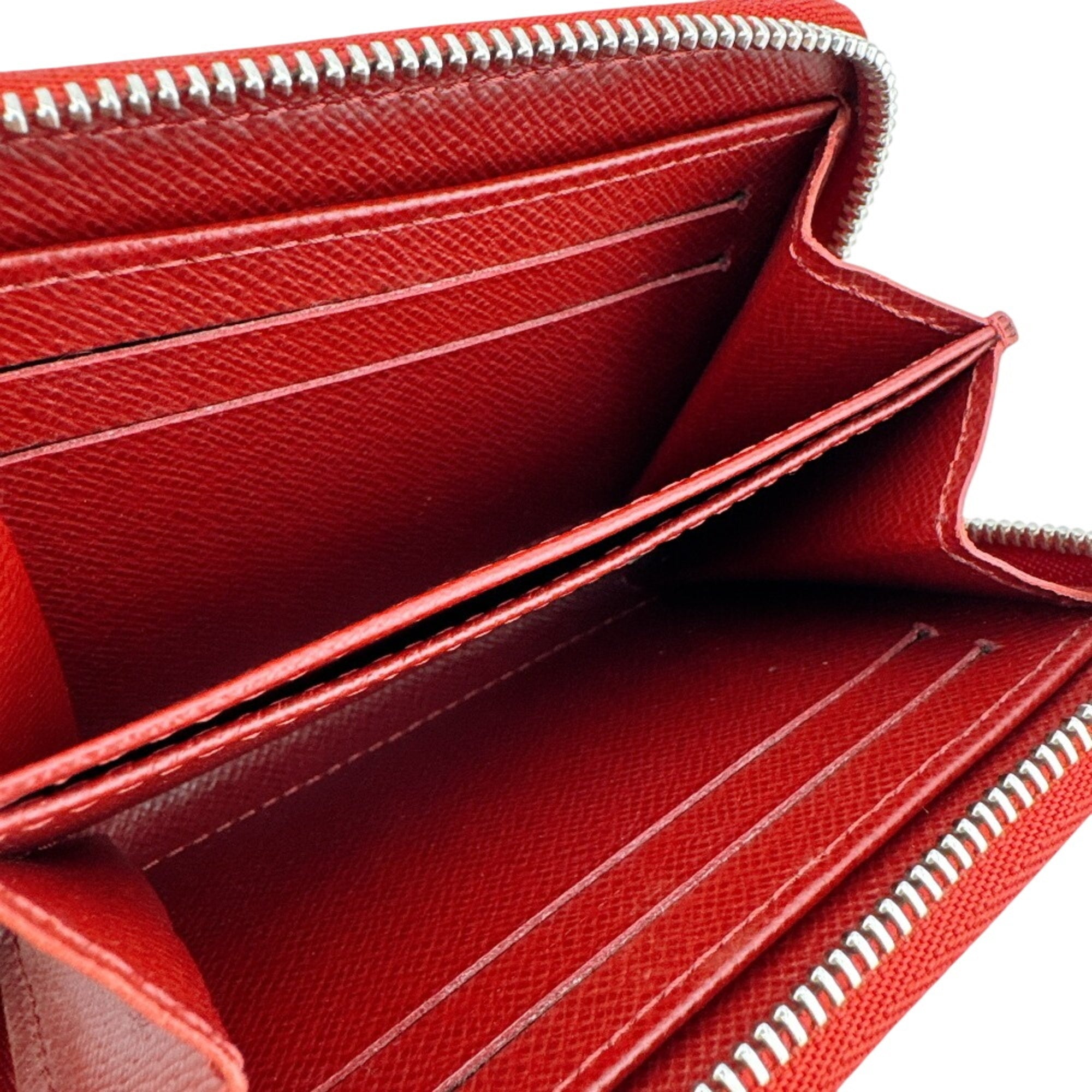 Louis Vuitton Epi Red Color Leather Coin Purse/Coin Case (Pre-Owned)