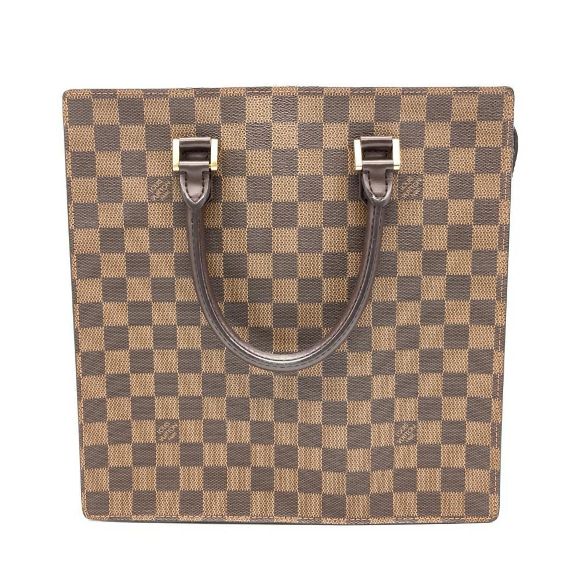 Louis Vuitton Brown Damier Canvas Handbag (Pre-Owned)