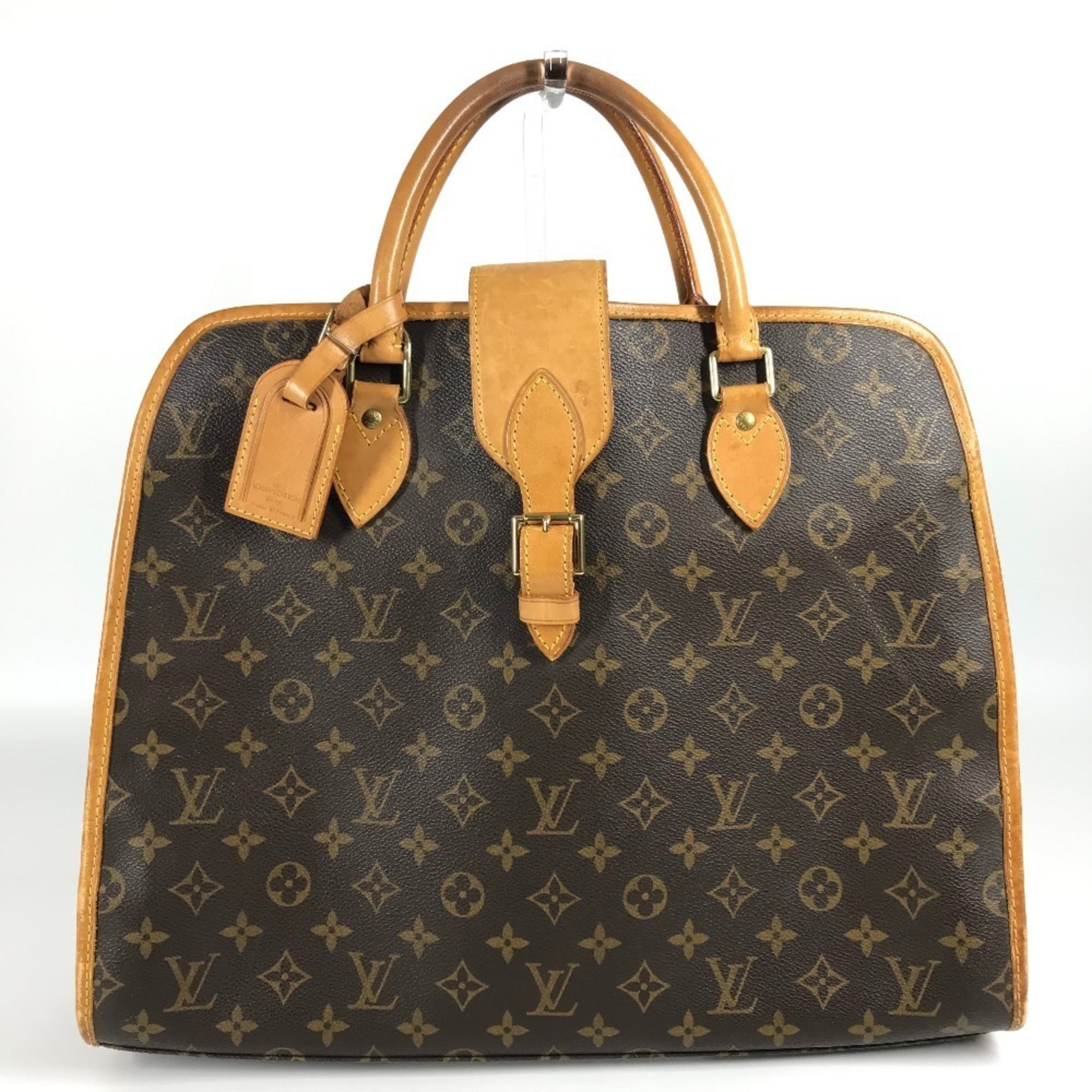 Louis Vuitton Brown Galle Monogram Monogram Handbag (Pre-Owned)