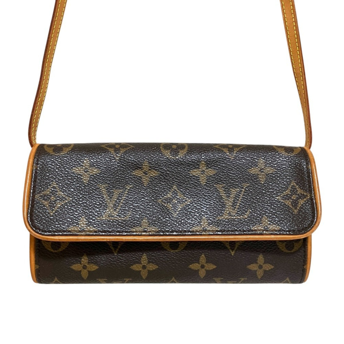 Louis Vuitton Monogram Brown Monogram Pochette Shoulder Bag (Pre-Owned)