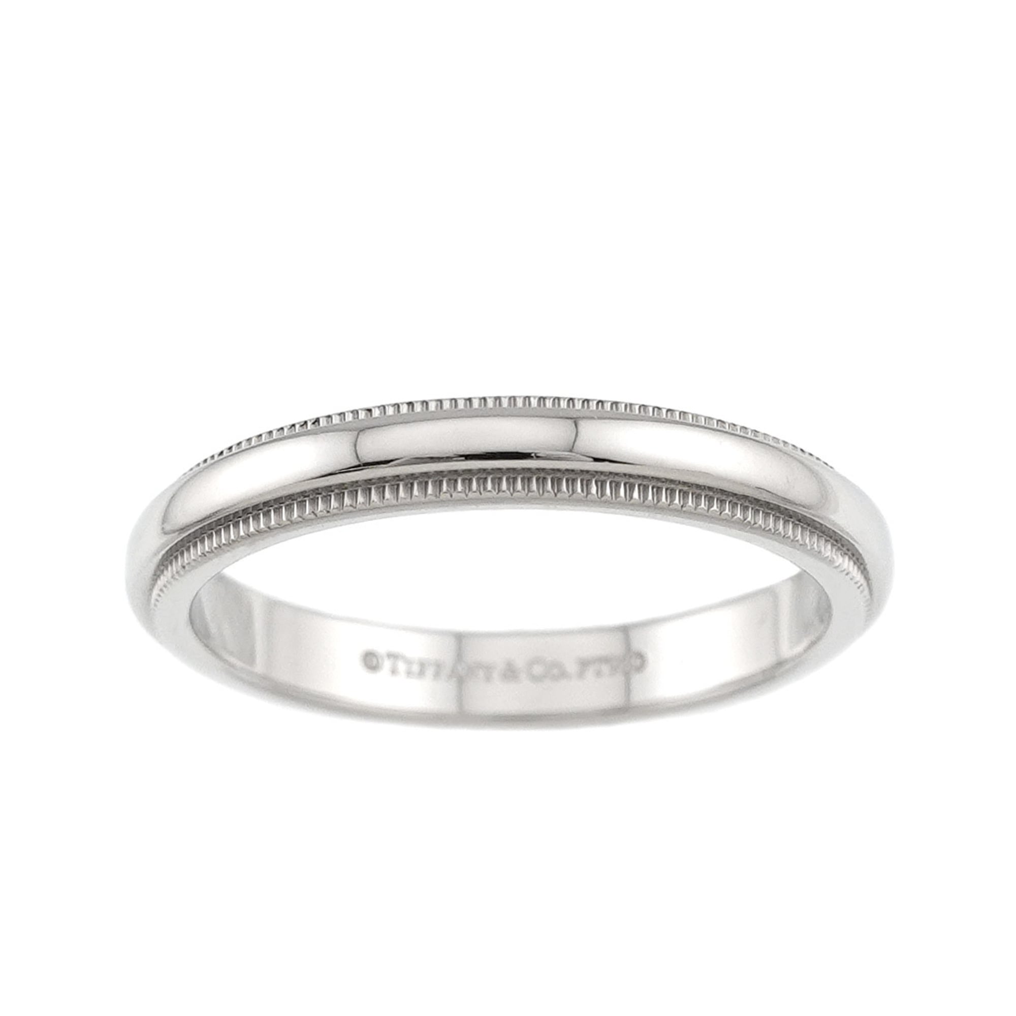 Tiffany Platinum 950 Band Ring (Pre-Owned)