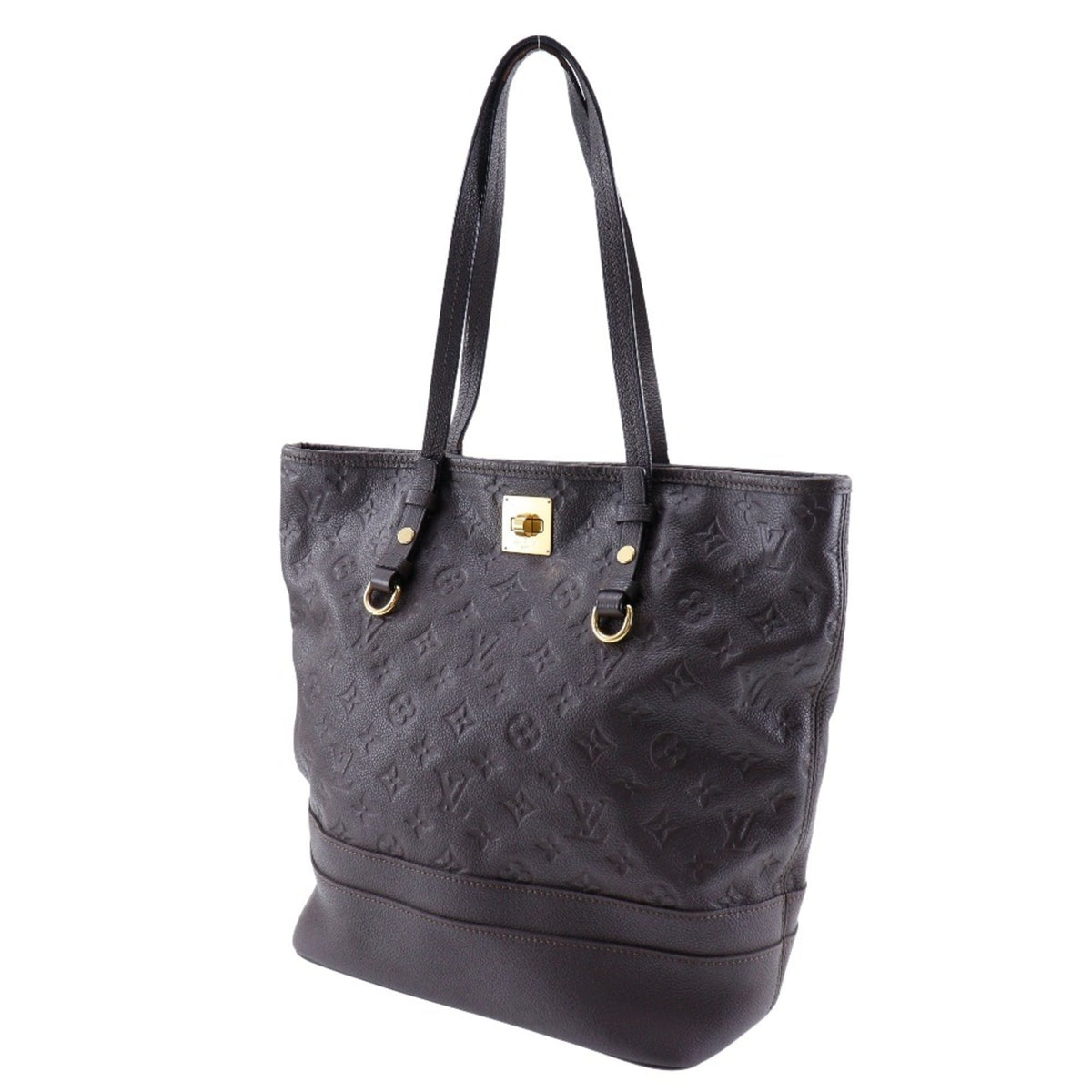 Louis Vuitton Brown Galle Monogram Empreinte Tote Bag (Pre-Owned)