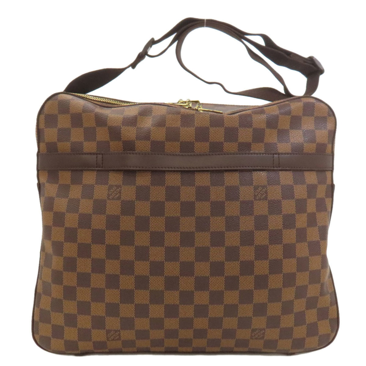 Louis Vuitton Damier Canvas Ebene Damier Canvas Shoulder Bag (Pre-Owned)