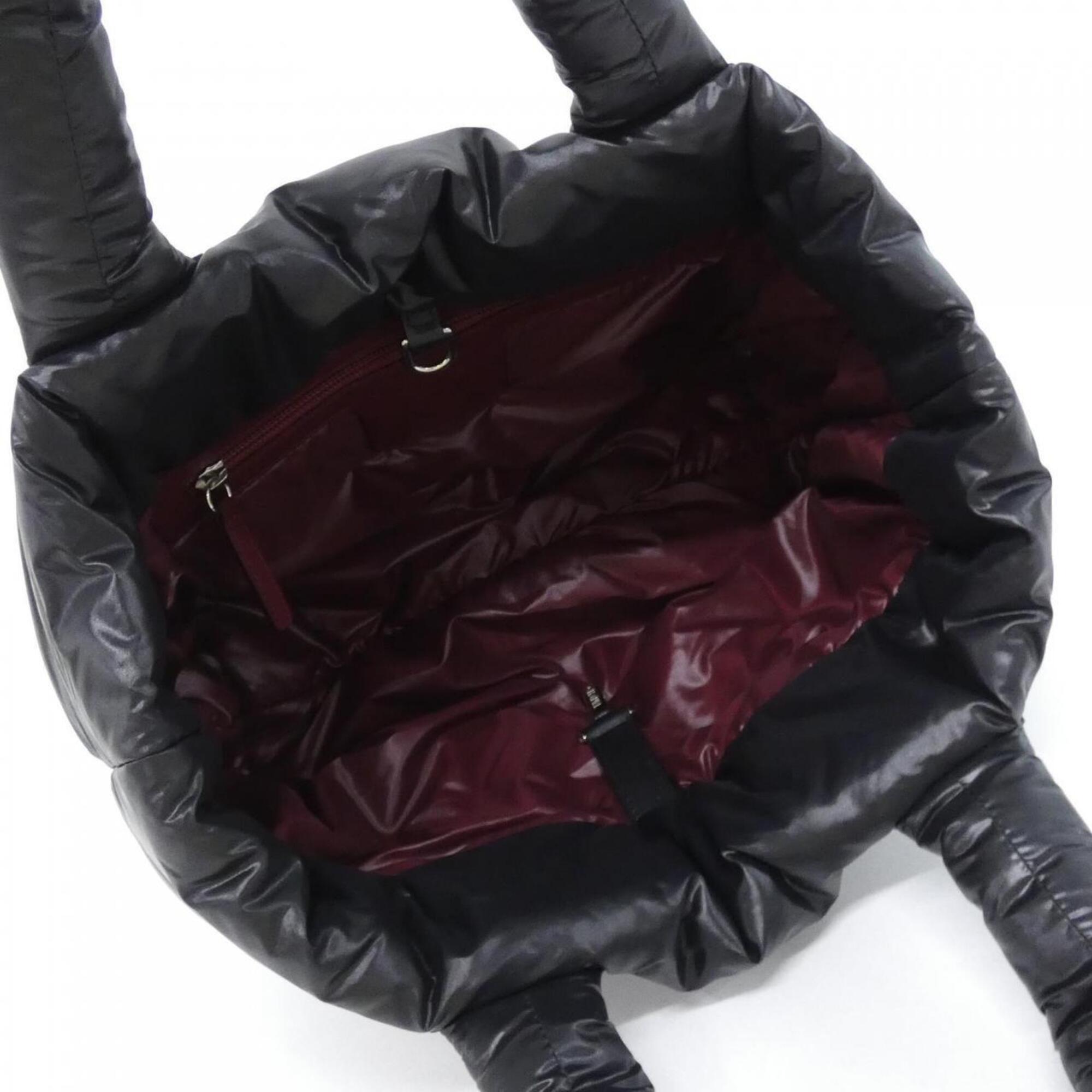 Chanel Black Nylon Handbag (Pre-Owned)
