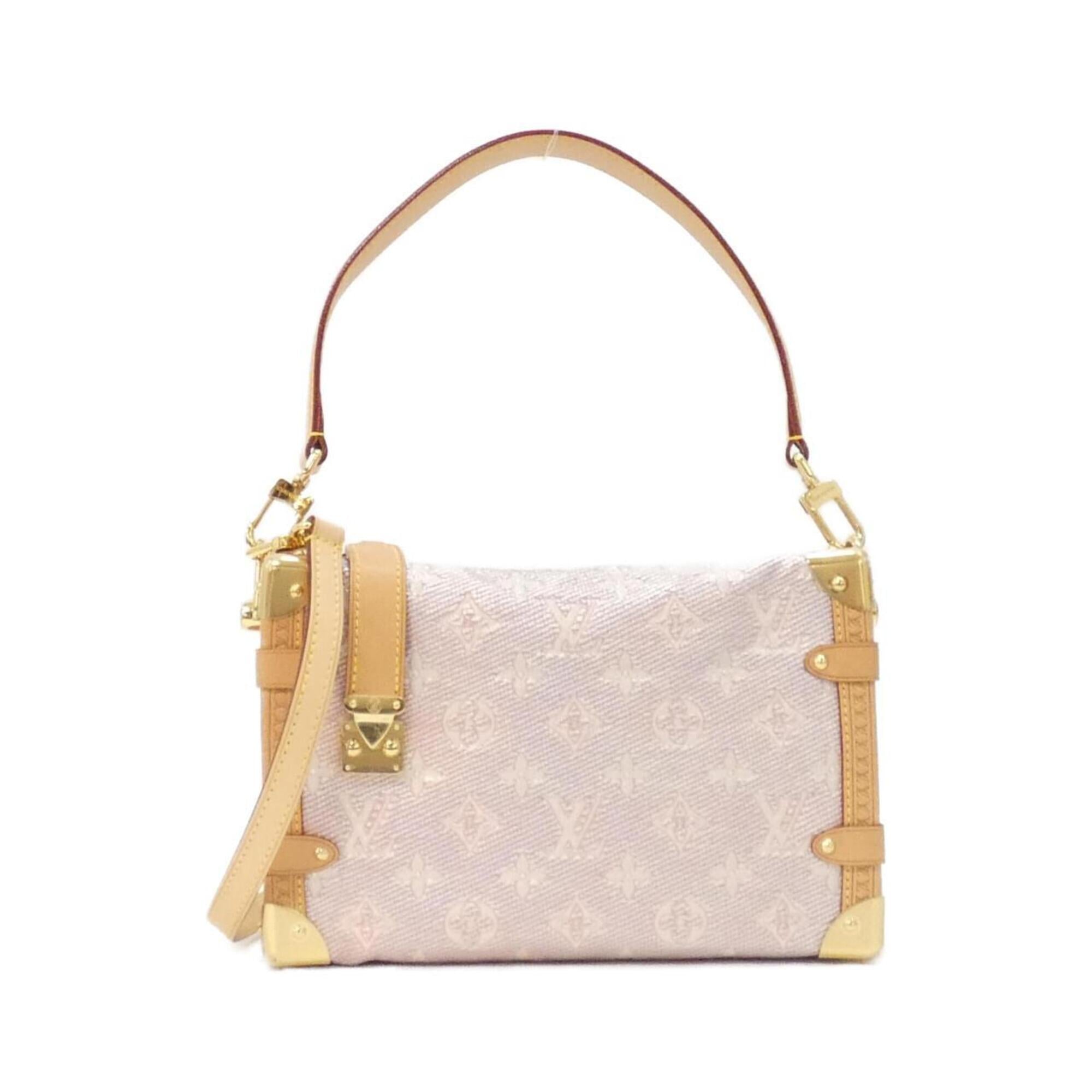 Louis Vuitton Monogram Pink Cotton Shoulder Bag (Pre-Owned)
