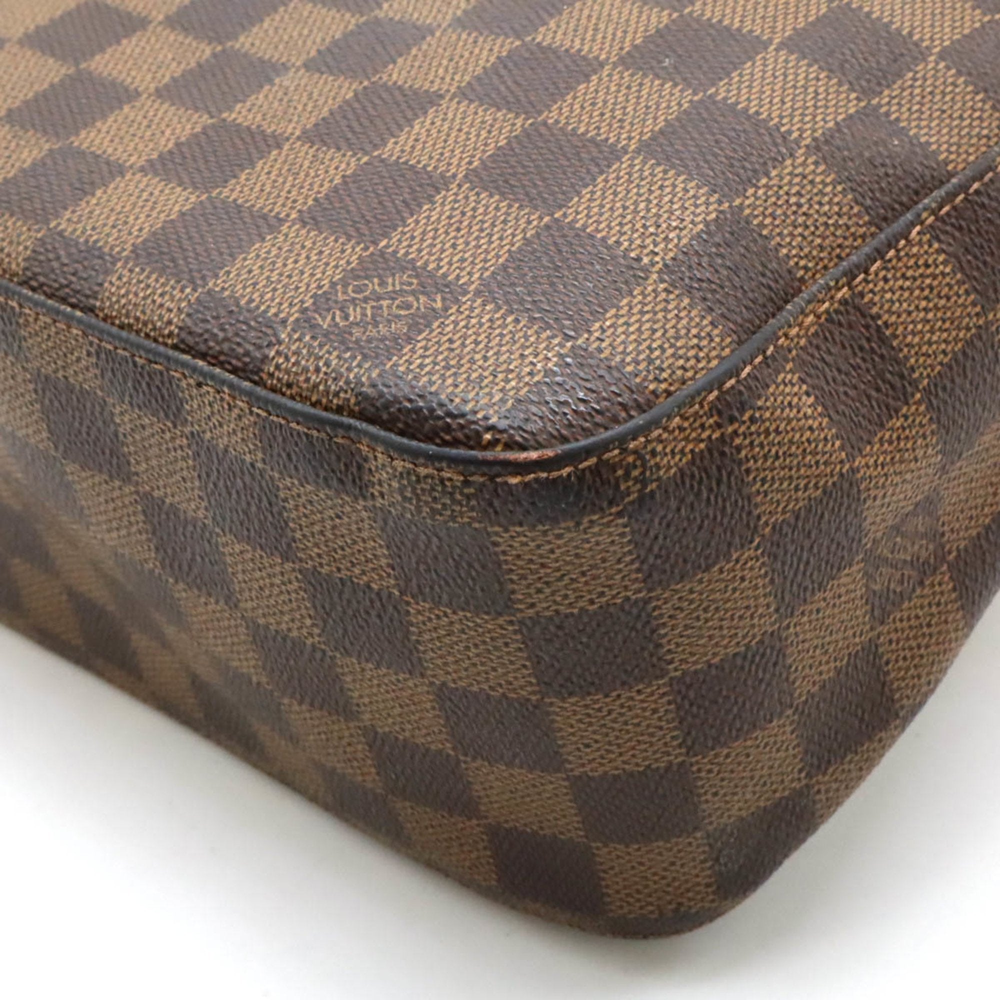 Louis Vuitton Brown Pvc Shoulder Bag (Pre-Owned)