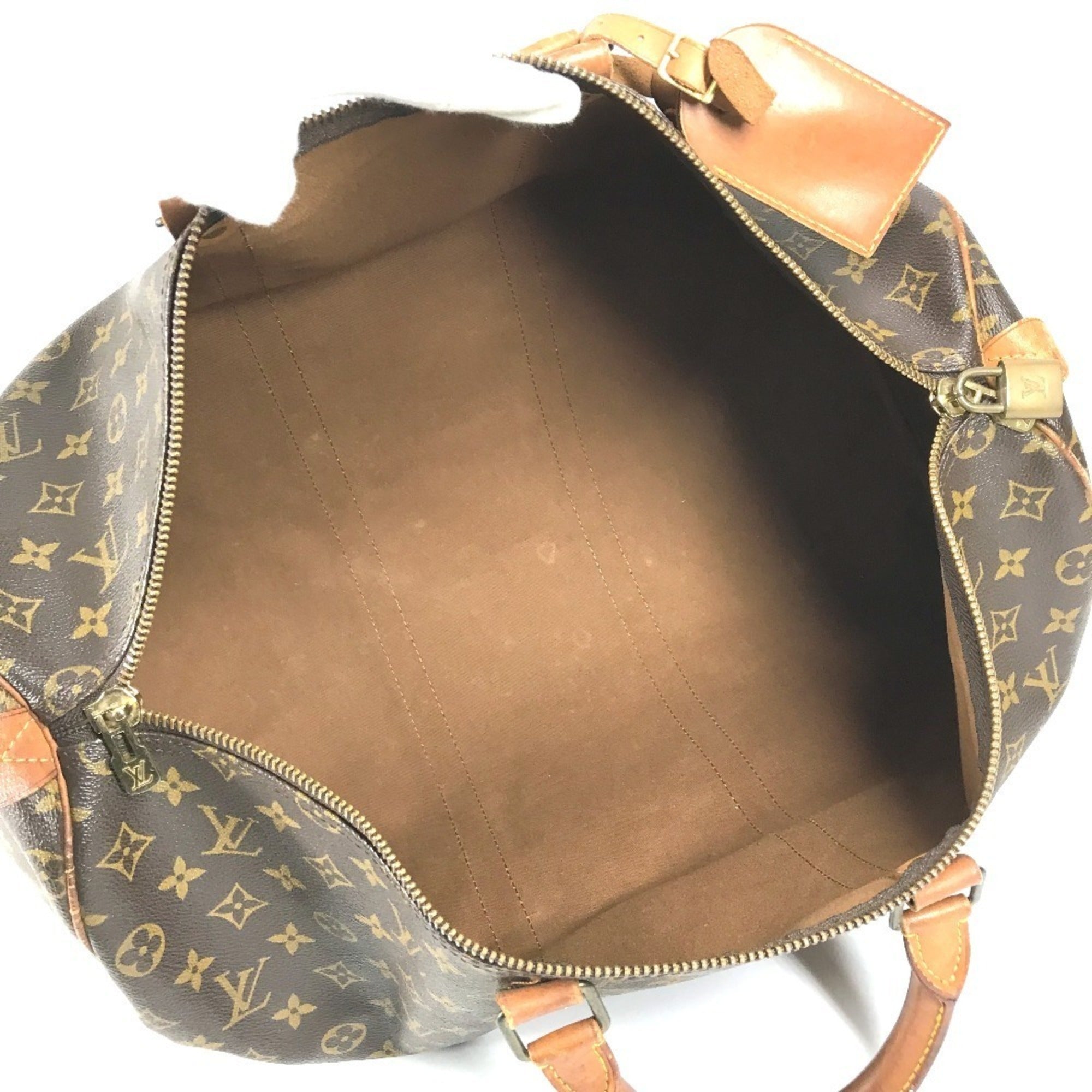 Louis Vuitton Monogram Brown Monogram Boston Bag Handbag (Pre-Owned)