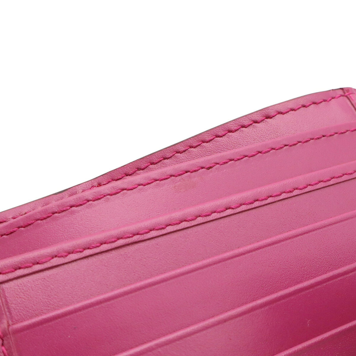 Gucci Pink Purple Gg Leather Wallet (Bi-Fold) (Pre-Owned)