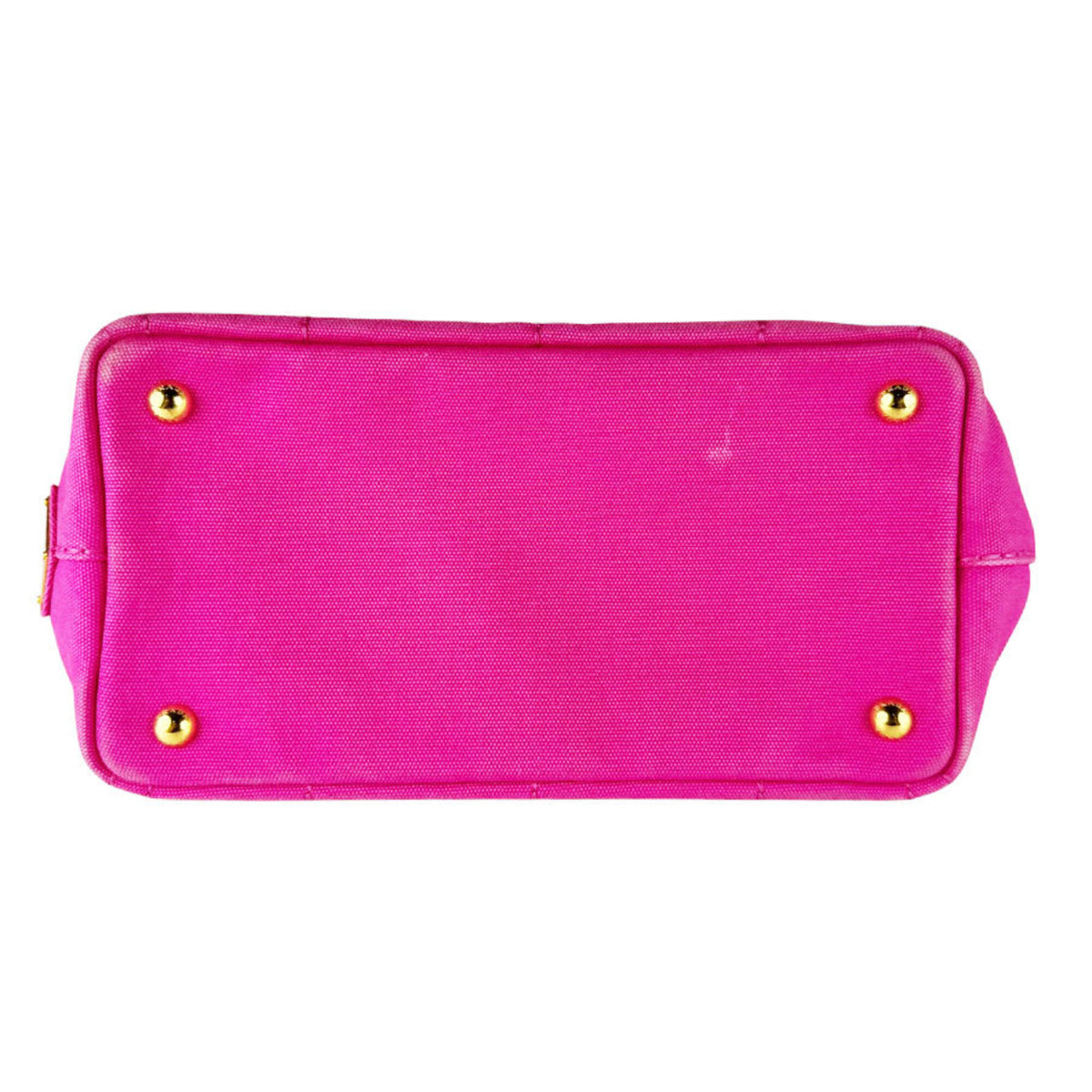 Prada Pink Canvas Handbag Shoulder Bag (Pre-Owned)