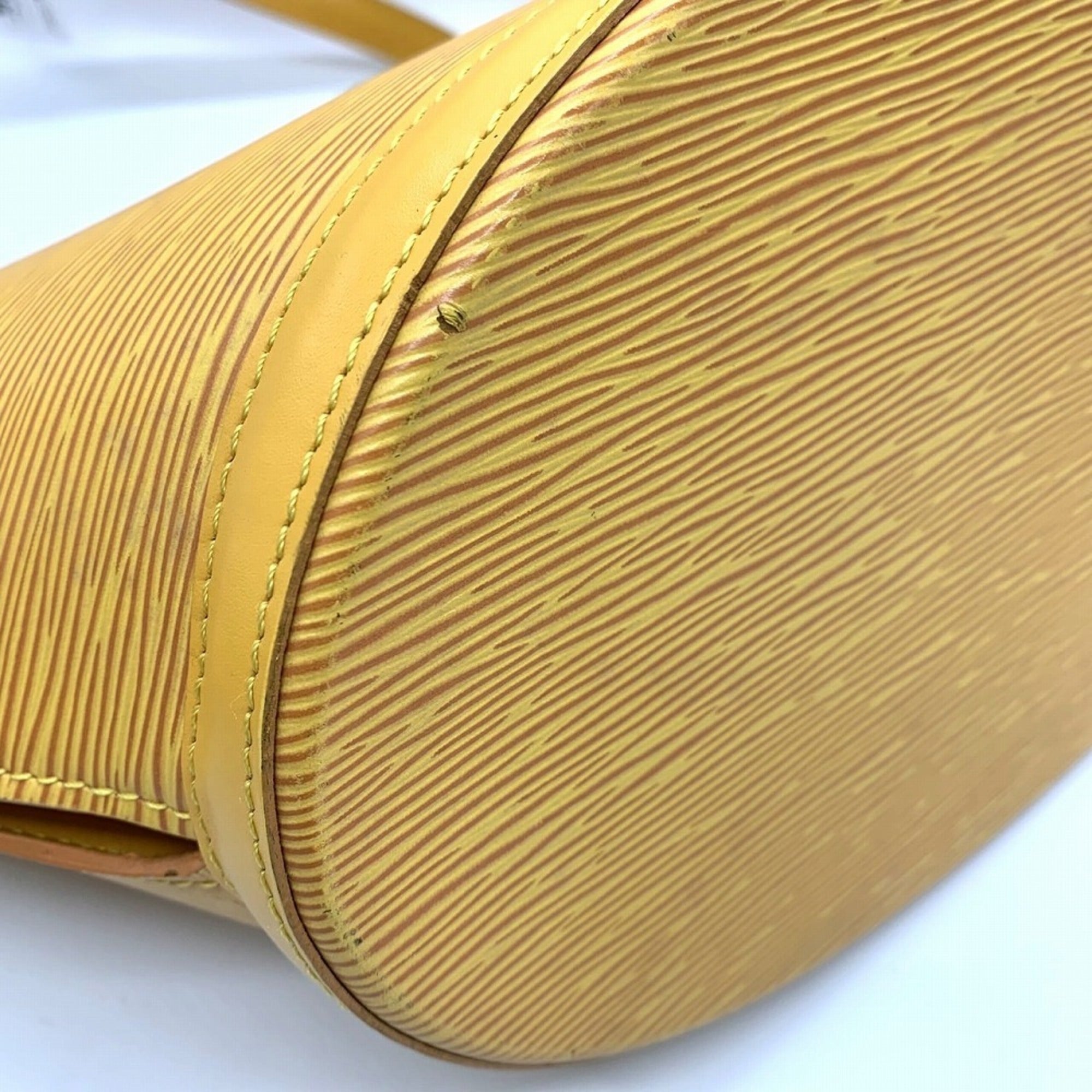 Louis Vuitton Epi Yellow Epi Leather Shoulder Bag (Pre-Owned)