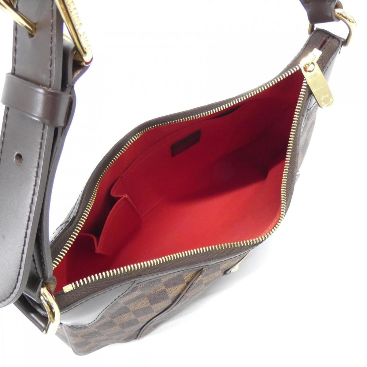 Louis Vuitton Brown Coated Canvas Shoulder Bag (Pre-Owned)