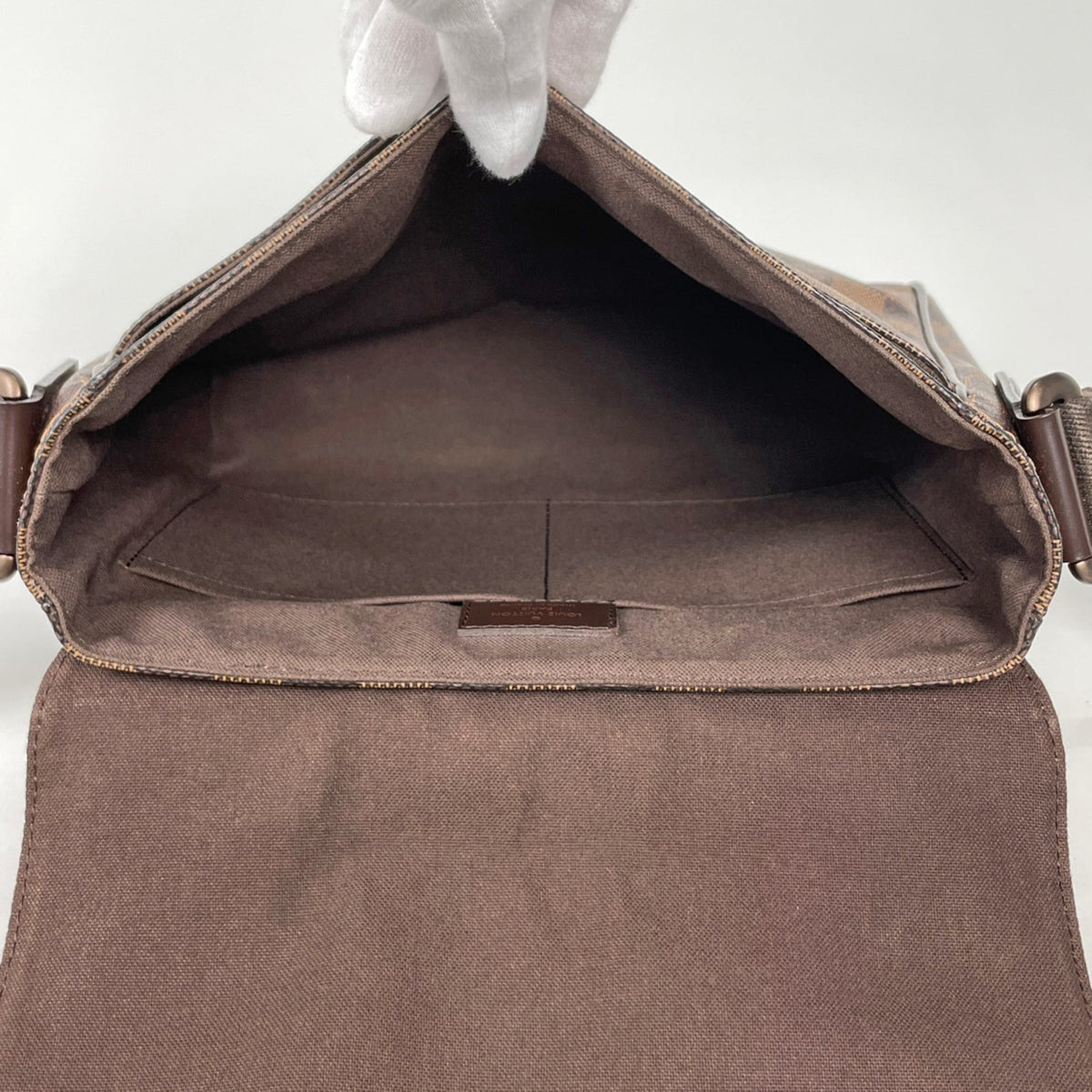 Louis Vuitton Brown Damier Canvas Shoulder Bag (Pre-Owned)