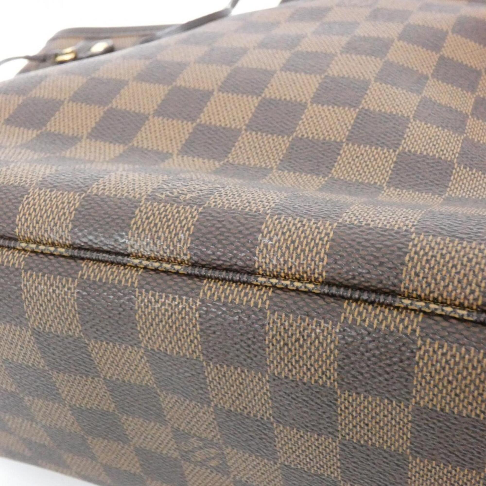 Louis Vuitton Brown Coated Canvas Handbag (Pre-Owned)