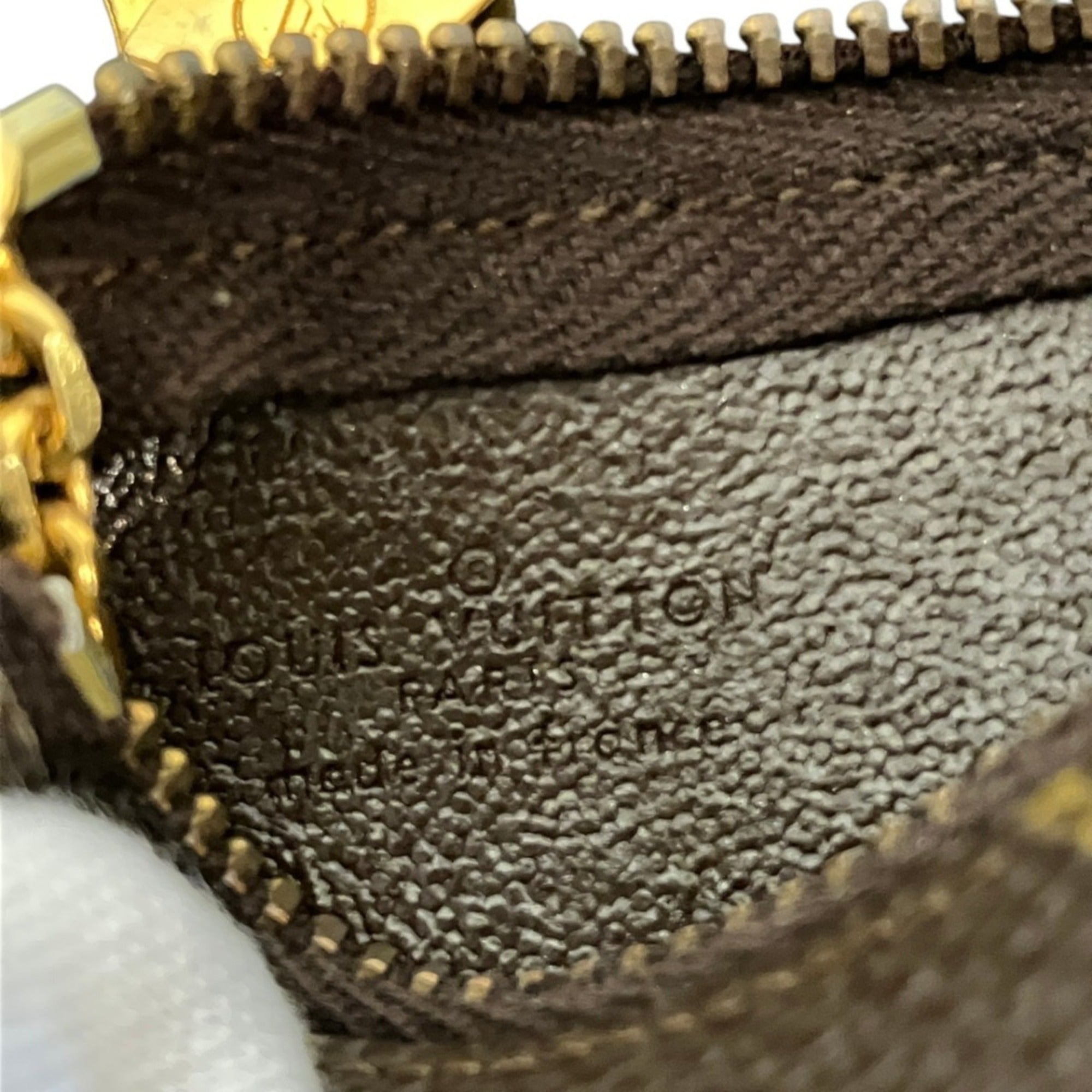 Louis Vuitton Monogram Brown Galle Monogram Monogram Coin Purse/Coin Case (Pre-Owned)