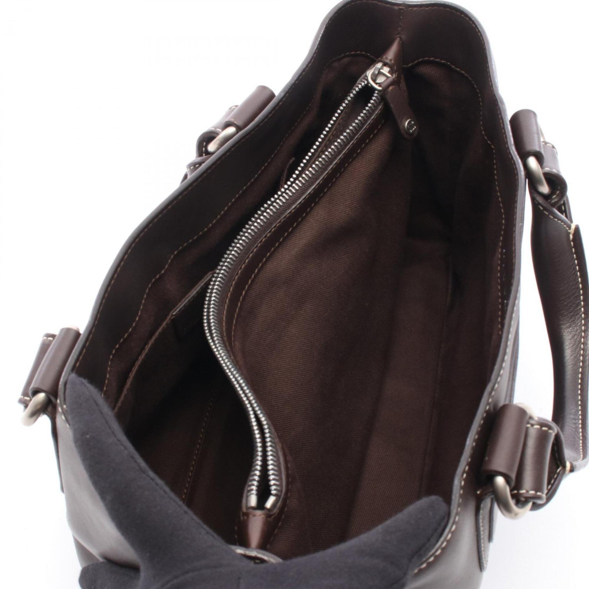 Celine Brown Leather Handbag (Pre-Owned)