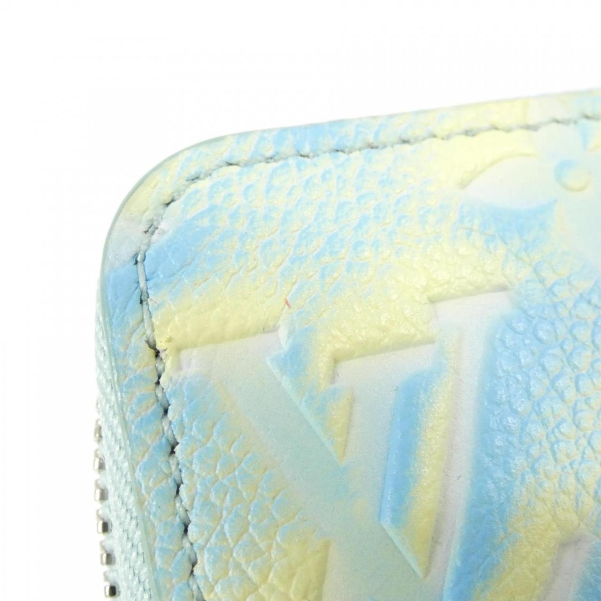 Louis Vuitton Monogram Empreinte Vert Leather Long Wallet (Bi-Fold) (Pre-Owned)