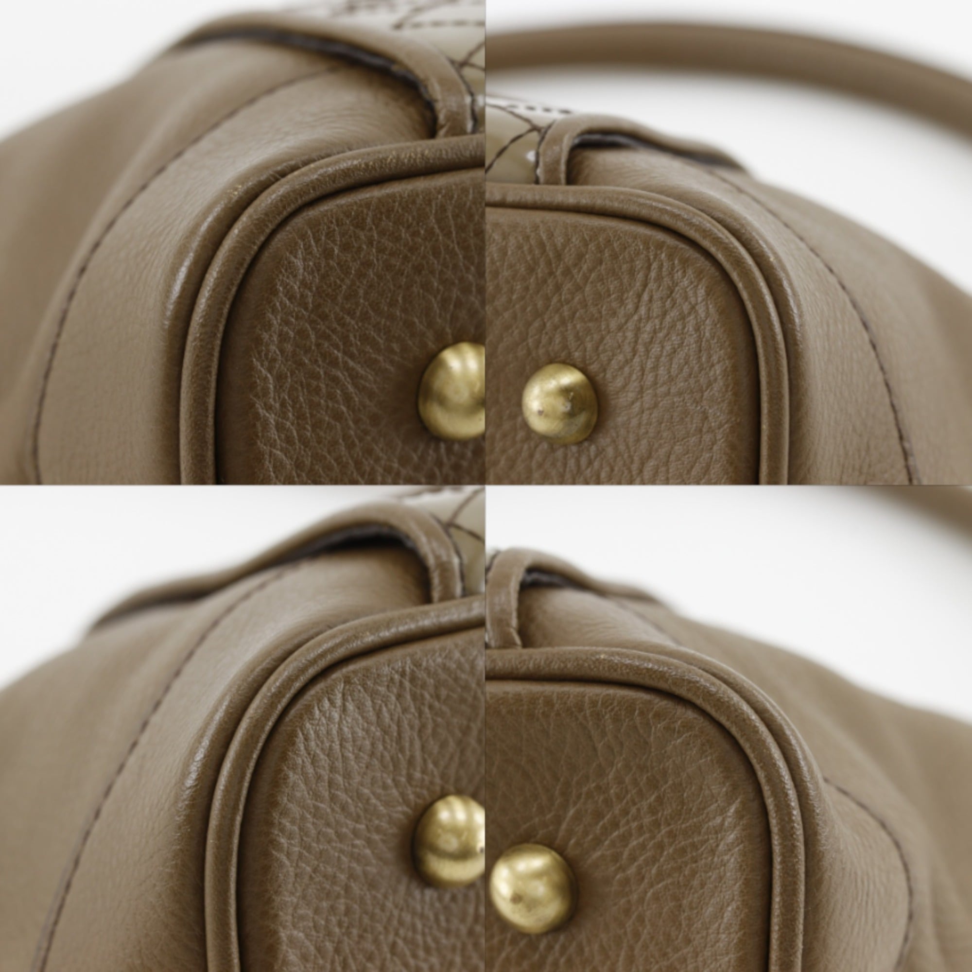 Burberry Brown Leather Shoulder Bag (Pre-Owned)